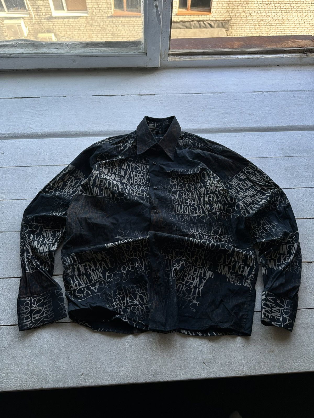 Other 🚨 GUIDE LONDON AVANT GARDE SHIRT BUTTON OVERPRINT Size US L / EU 52-54 / 3 - 1 Thumbnail