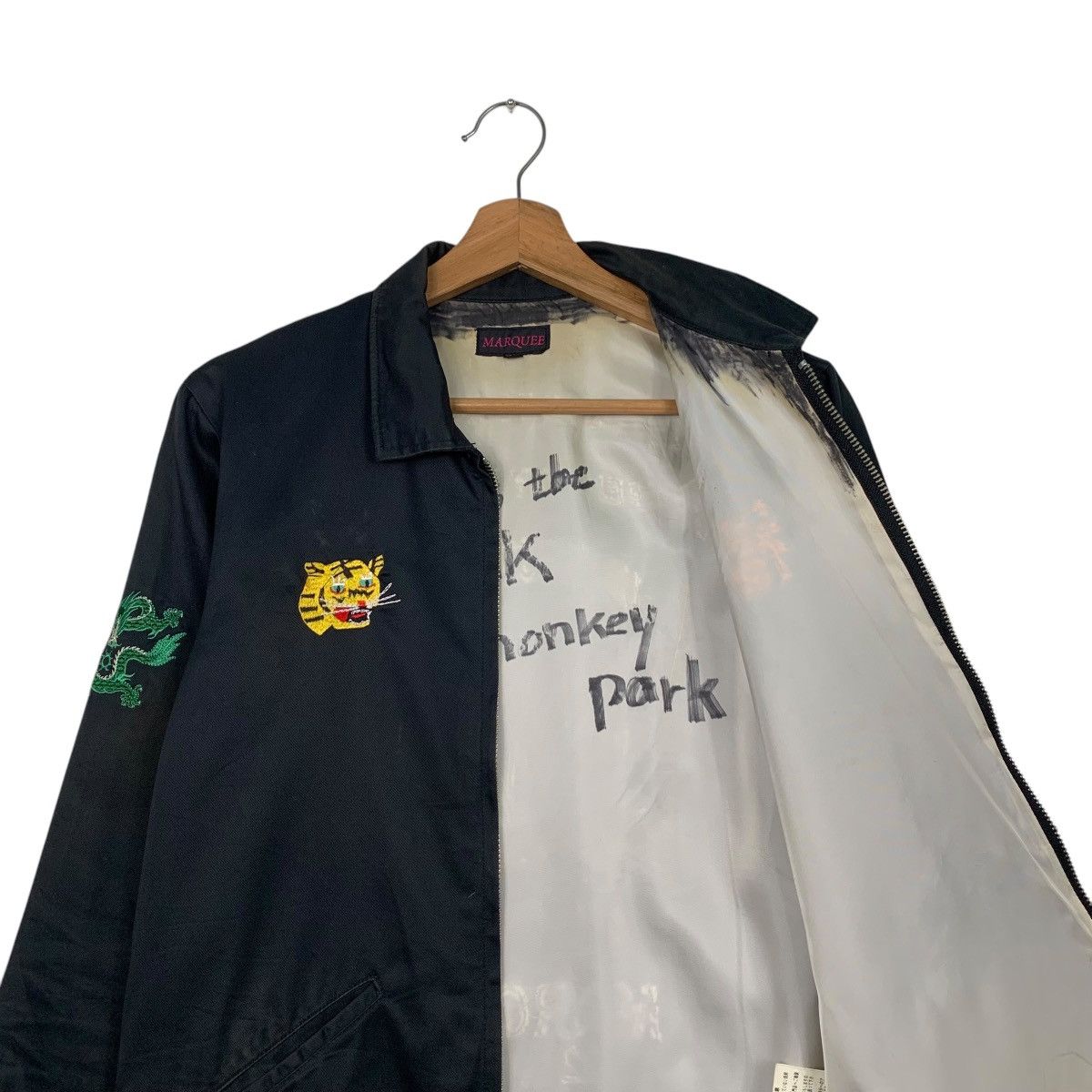 Vintage MARQUEE Embroidery Big Logo Sukajan Jacket #2531-C114 Size US XS / EU 42 / 0 - 13 Thumbnail