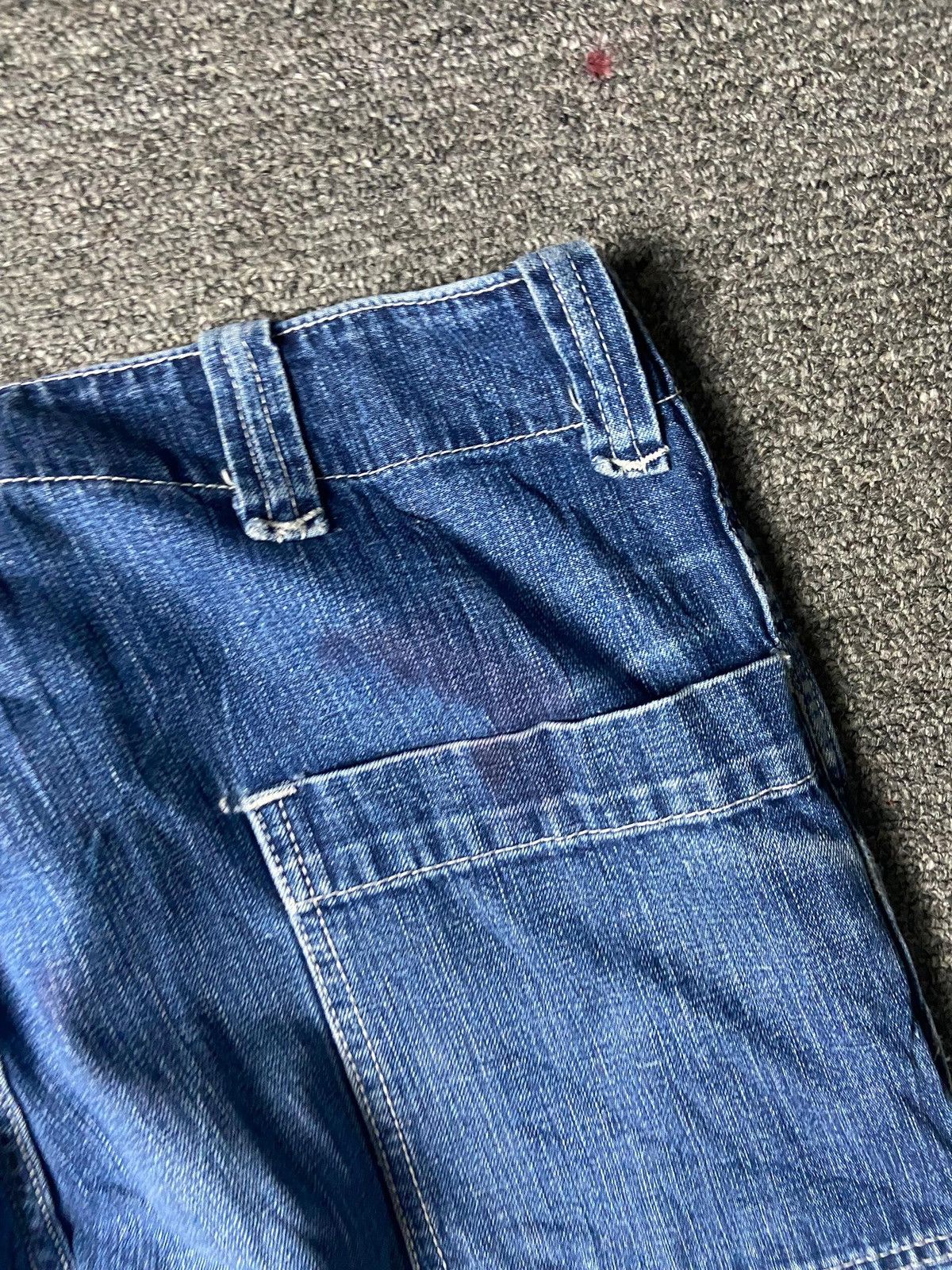 Japanese Brand Japanese Brand Double Knee Denim Jeans (171) Size US 32 / EU 48 - 2 Thumbnail