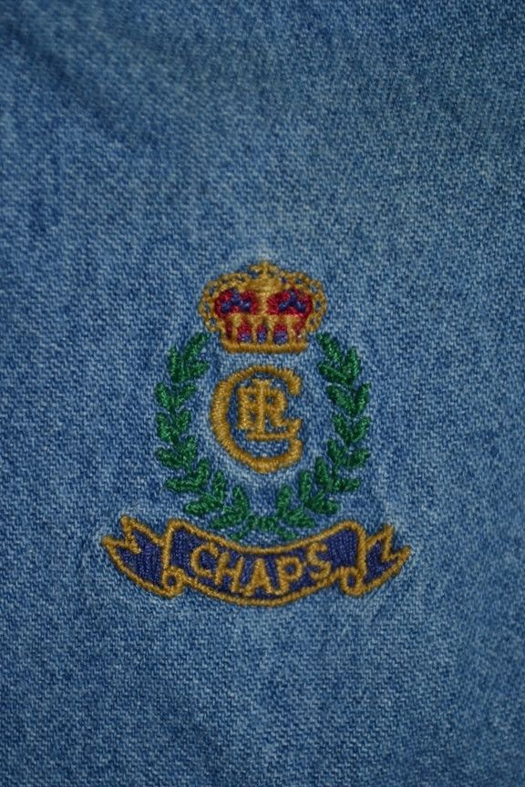 Chaps Ralph Lauren × Polo Ralph Lauren × Vintage Vintage Chaps Ralph Lauren denim cotton shirt M Size US M / EU 48-50 / 2 - 4 Thumbnail