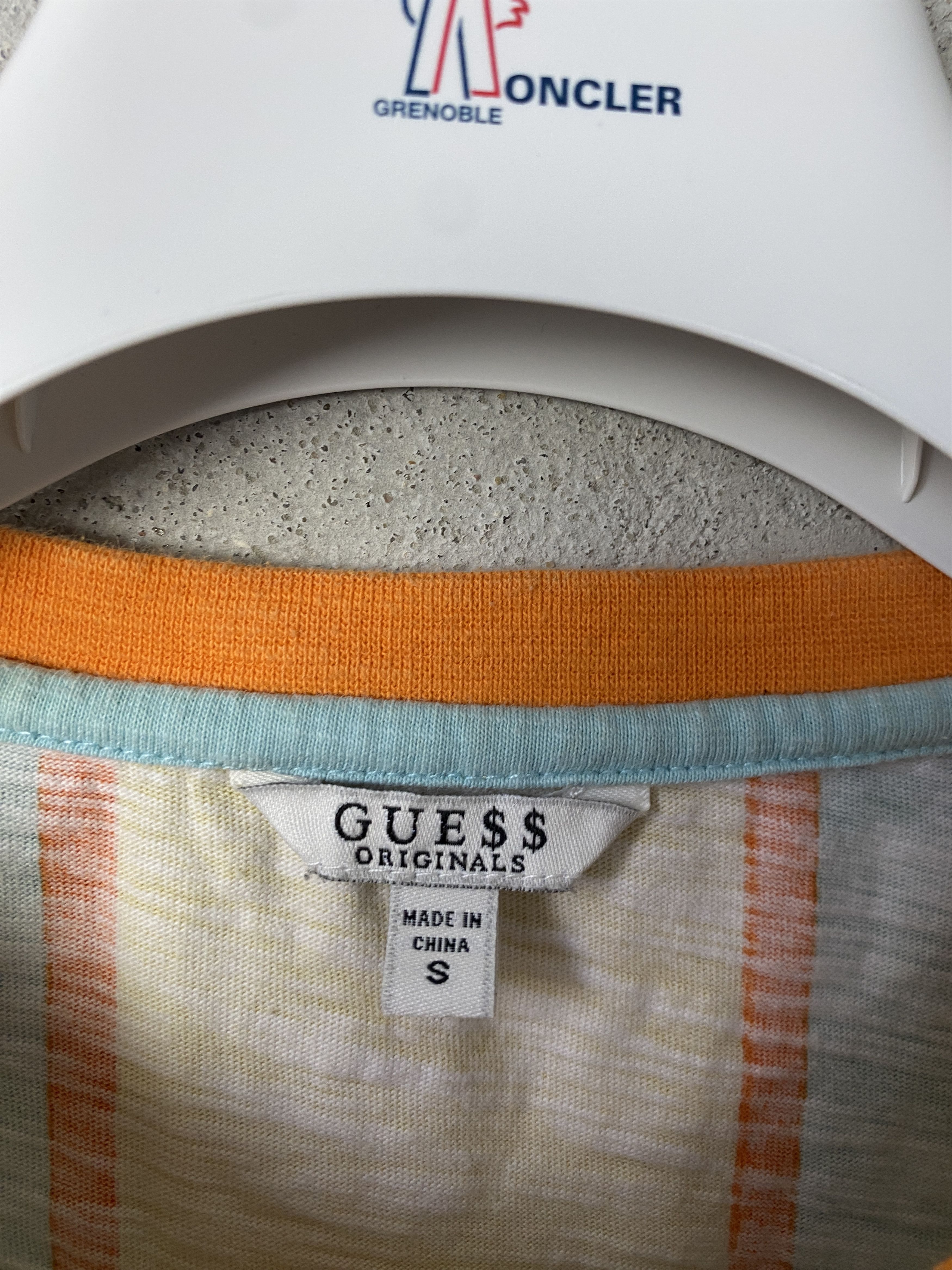 A$AP Rocky ASAP Rocky x Guess striped t-shirt tee big logo Size US S / EU 44-46 / 1 - 3 Thumbnail