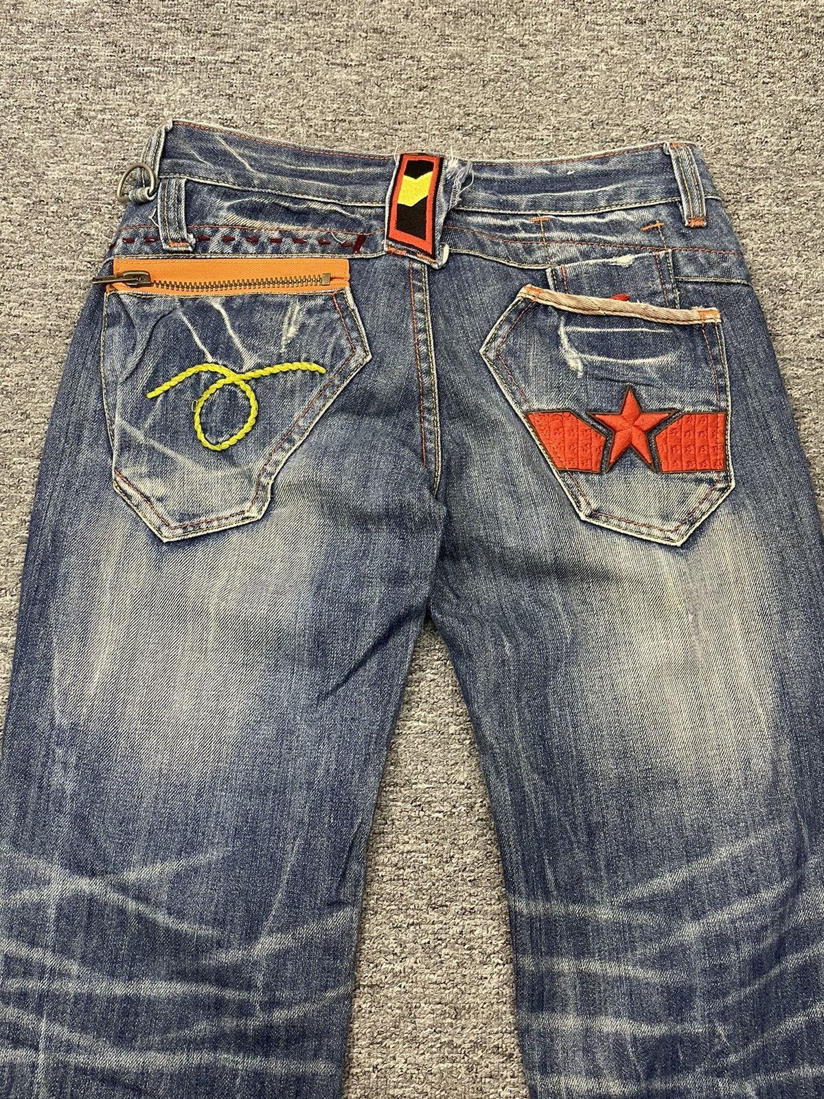 If Six Was Nine Vintage Studio Japan Jeans Flared Denim Size 30 Size US 30 / EU 46 - 6 Thumbnail