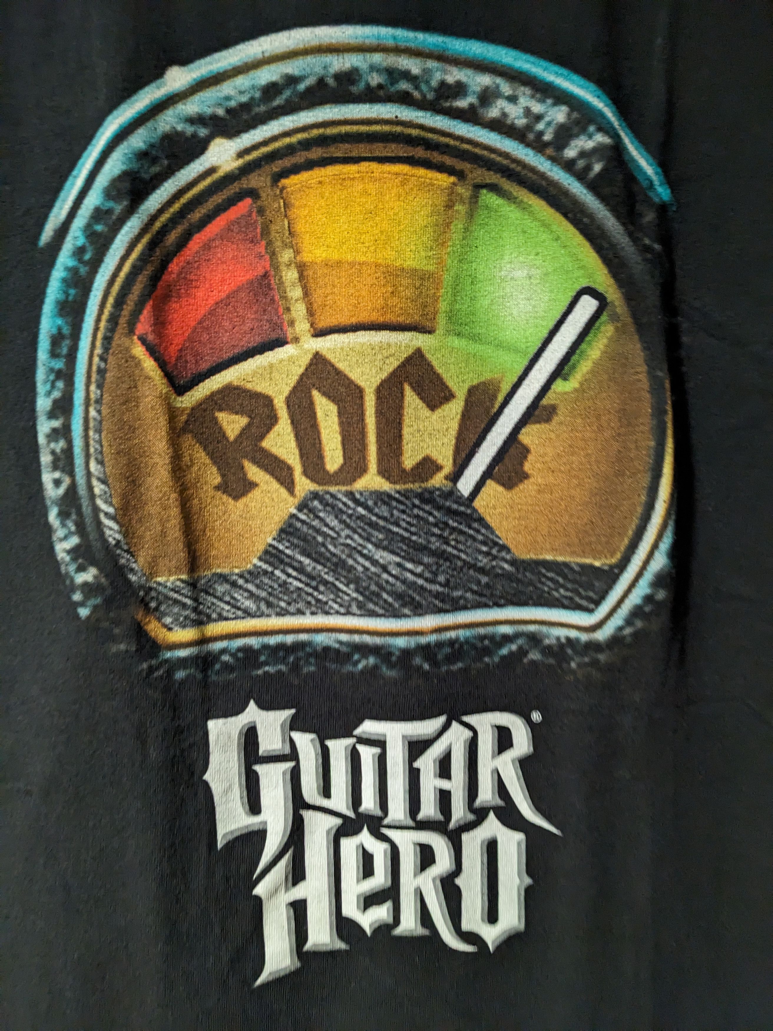 Playstation × Vintage Vintage 2006 Guitar Hero Video Game Playstation T-Shirt Size US S / EU 44-46 / 1 - 2 Thumbnail