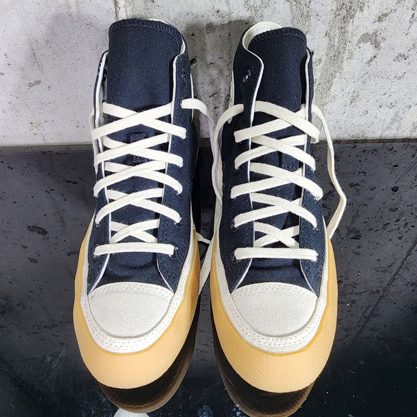 Converse Converse Chuck Taylor All Star Retro Rubber High Top Black Size US 8 / IT 38 - 3 Thumbnail