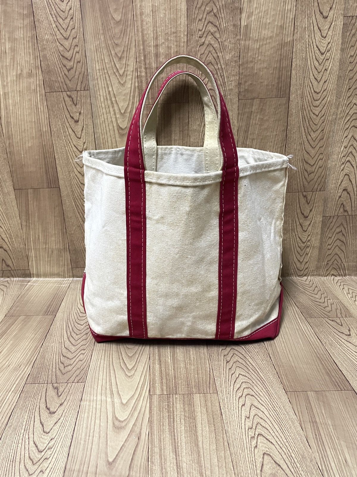 L.L. Bean Very Rare Vintage Brand LL Bean Made In Usa Tote Bag 1989s Size ONE SIZE - 2 Thumbnail