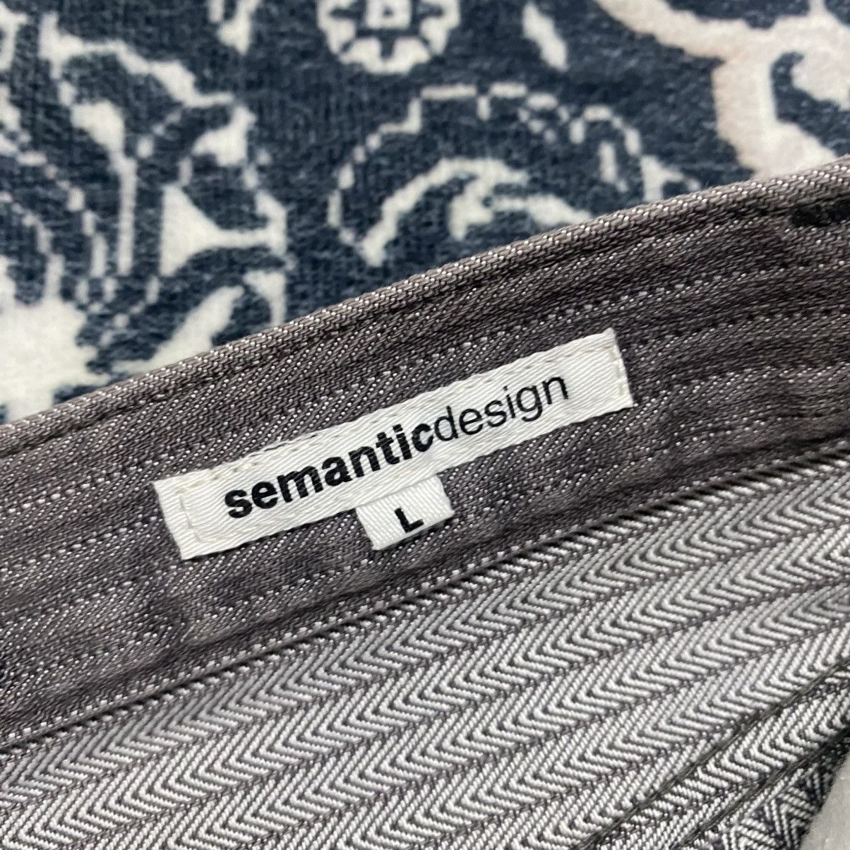 semanticdesign Semantic Design Denim Patchwork Flare Jeans Stretch Size US 30 / EU 46 - 17 Thumbnail