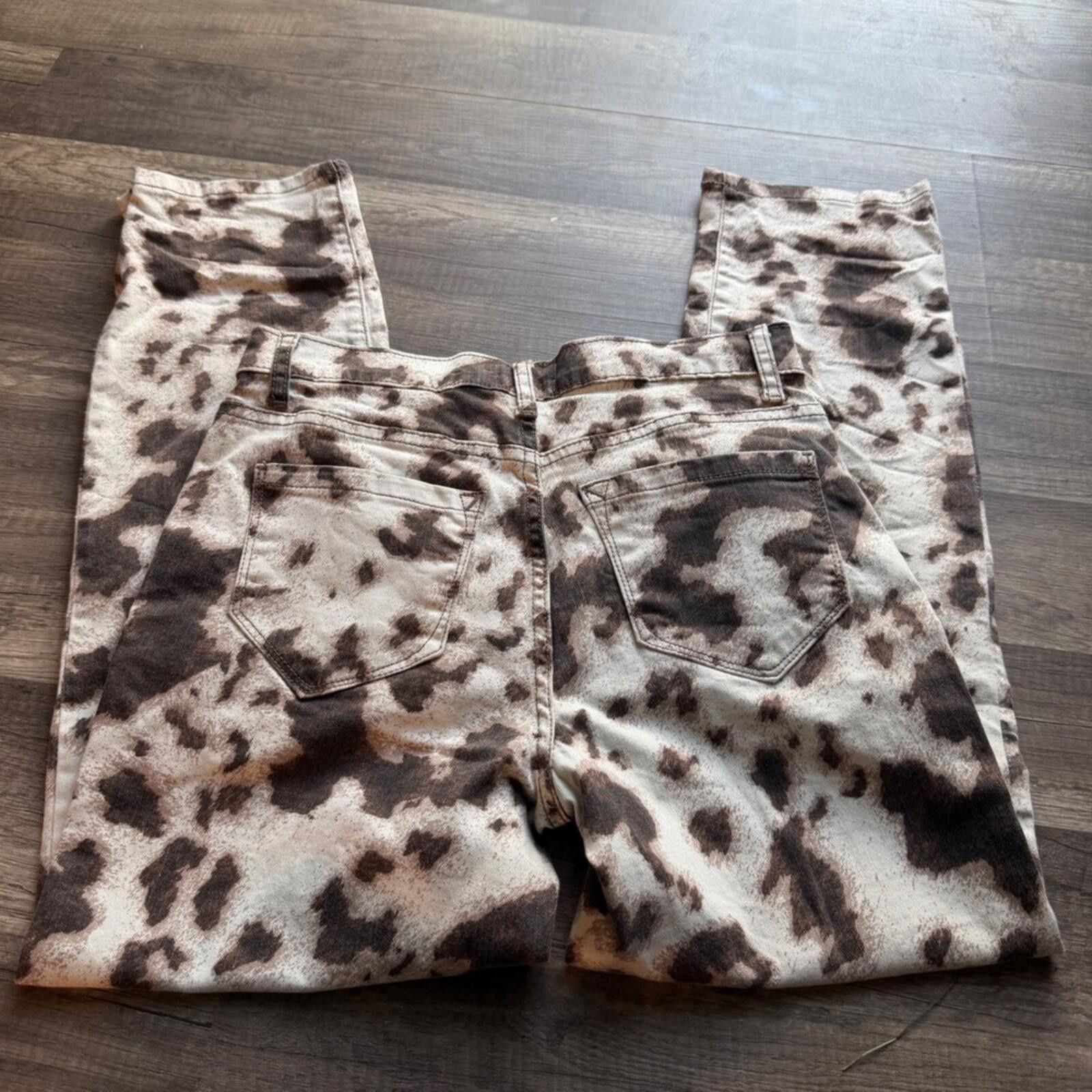 Other Kensie Jeans Cow Print Size 0/25 Size 25" / US 0 / IT 36 - 4 Thumbnail