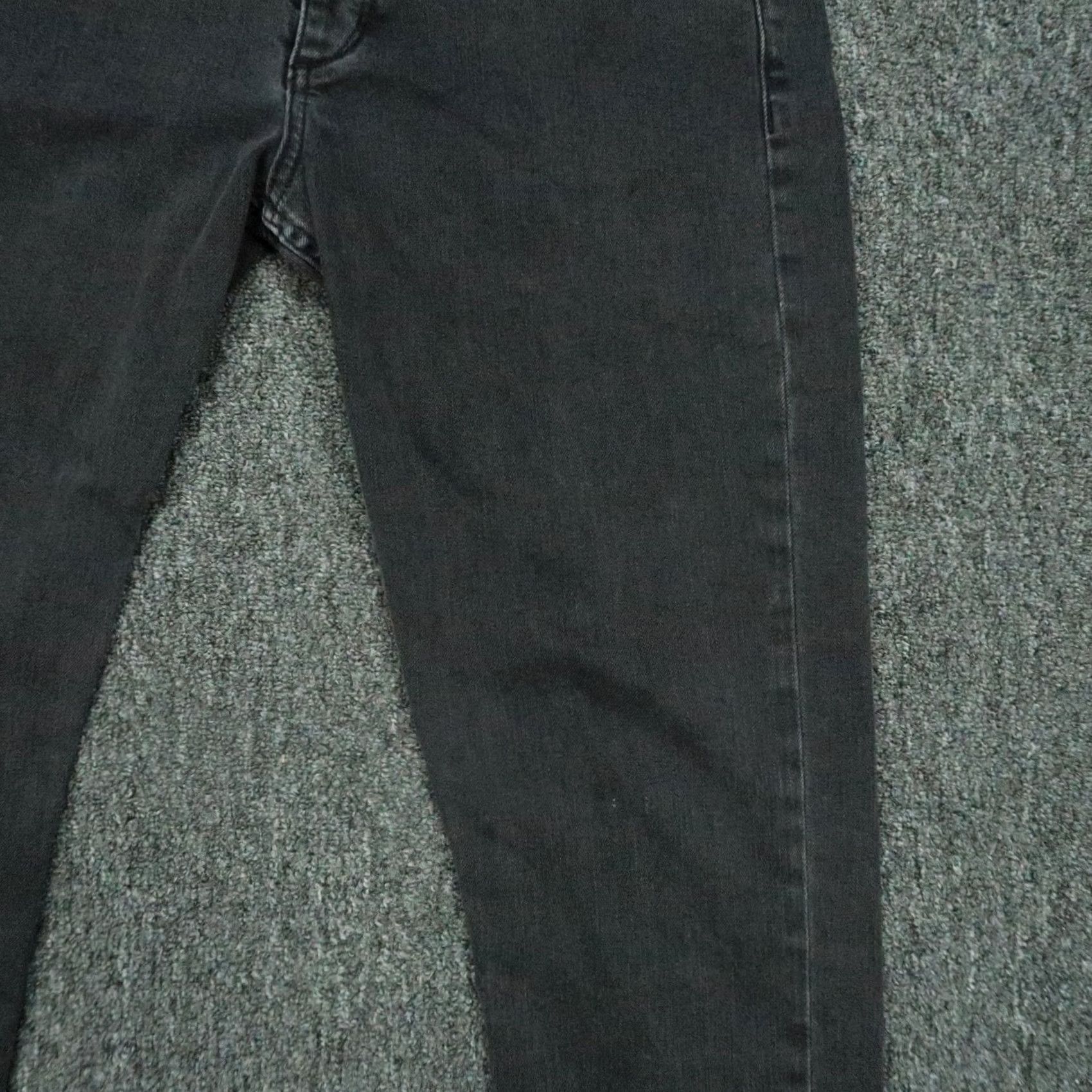 Rag & Bone rag & bone Jeans Mens 33x33 Black Fit Extra-Slim Button Fly Denim Straight 5-Pocket Stretch Winter Spring Fall Summer Mens Size US 33 - 3 Thumbnail