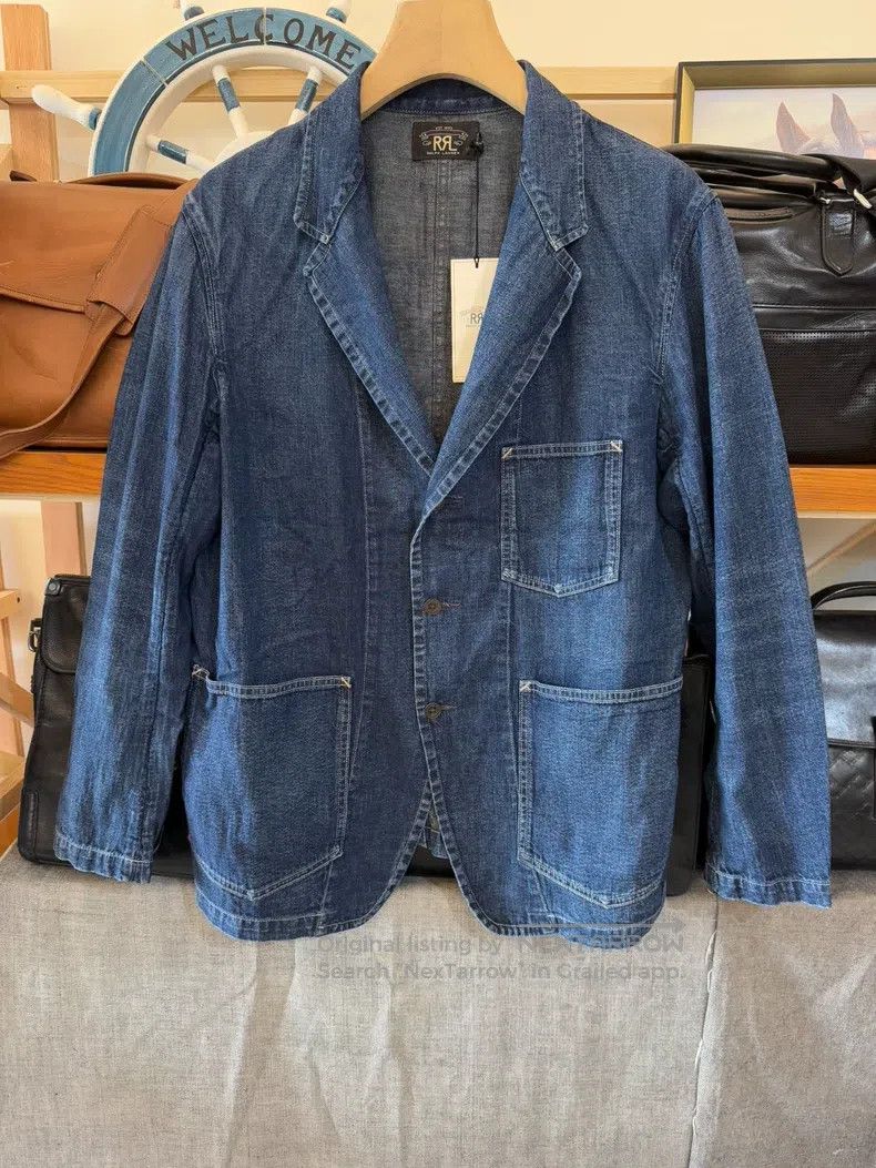 RRL Ralph Lauren RRL Ralph Lauren Retro denim suit Size US S / EU 44-46 / 1 - 1 Thumbnail