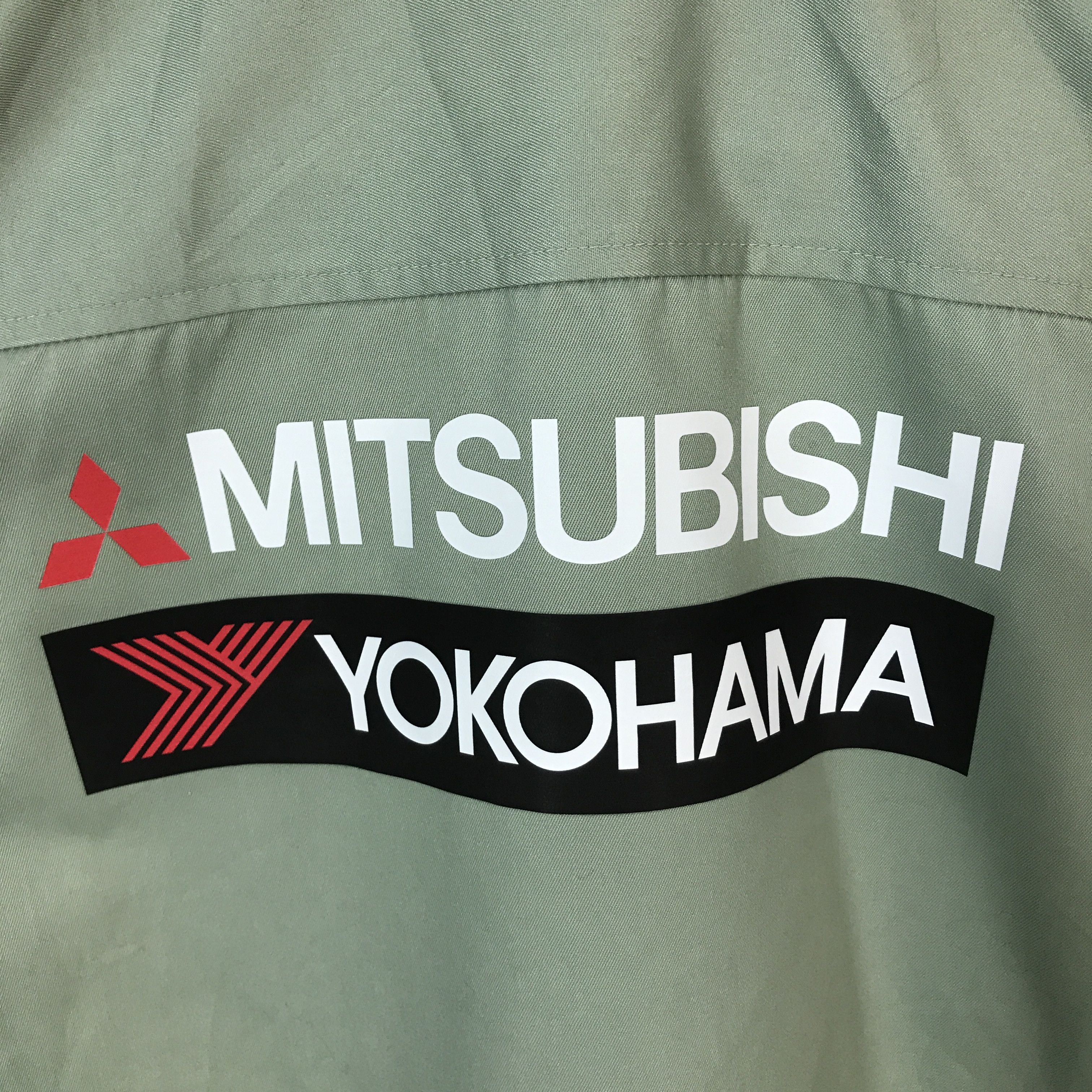 Japanese Brand Vtg mitsubishi racing motorsport uniform Custom jacket Size US L / EU 52-54 / 3 - 5 Thumbnail