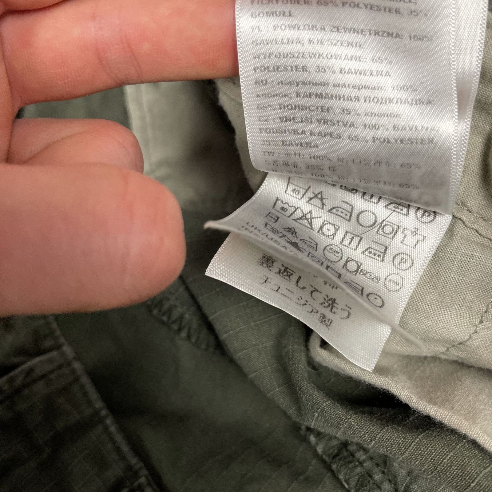 Carhartt × Vintage Carhartt Men's Green Polyester Cargo Aviation Pants 36 X 34 Size US 36 / EU 52 - 14 Thumbnail