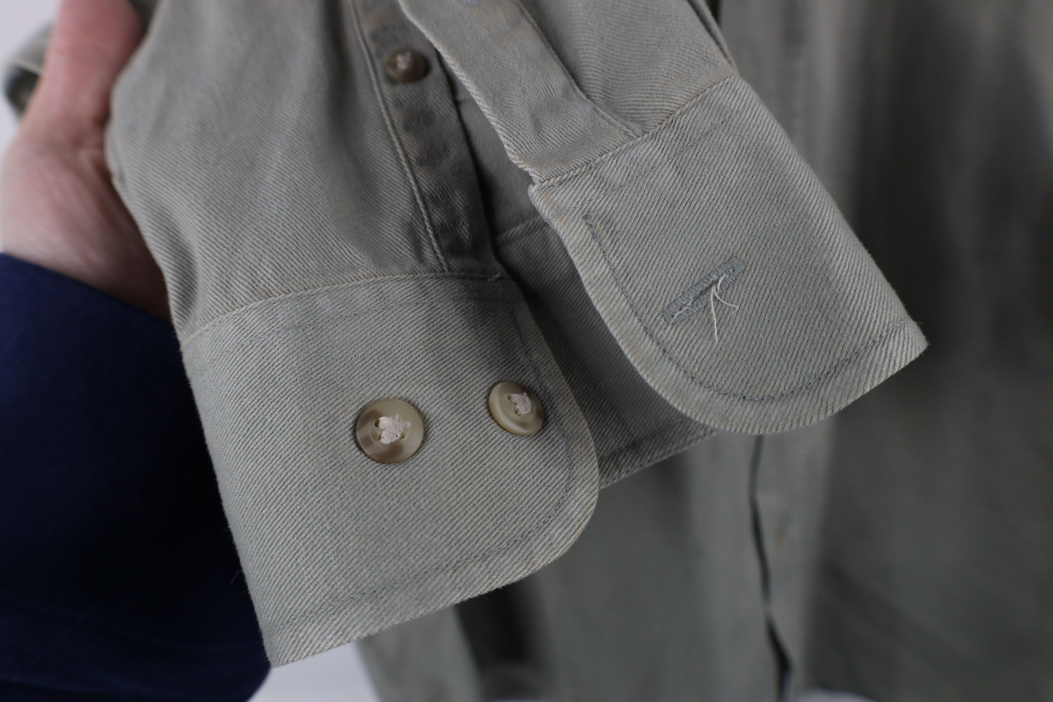 Vintage Vintage 90s Spell Out USA Hockey Collared Button Down Shirt Size US L / EU 52-54 / 3 - 8 Thumbnail