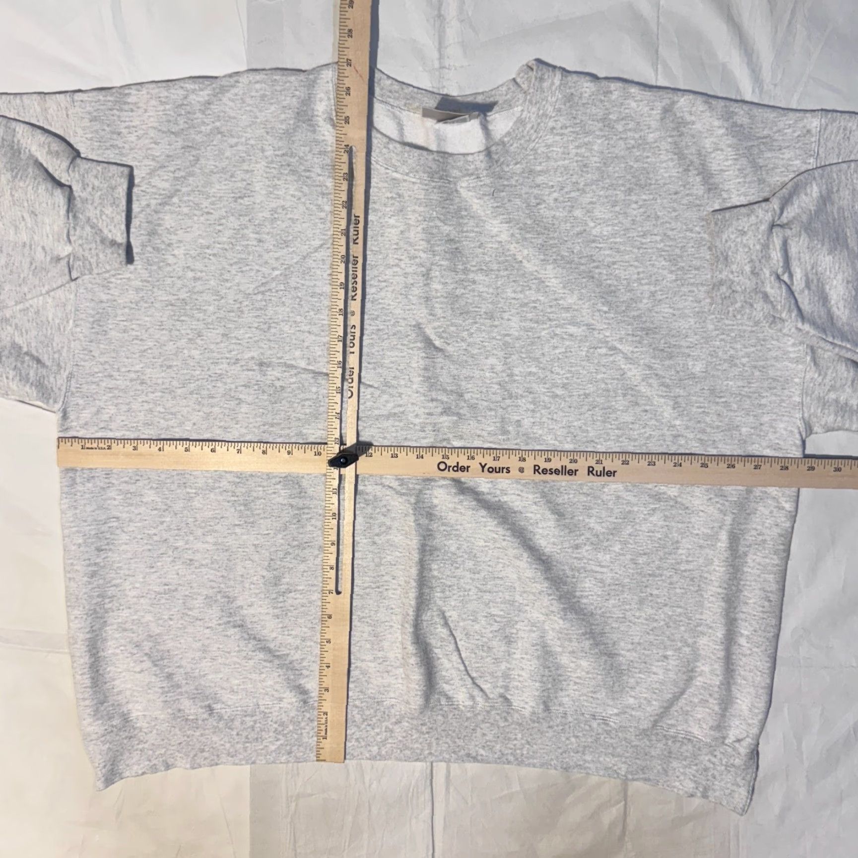 Hanes VINTAGE Hanes Sweatshirt 3XL White Cotton Printpro Blank 90s Ultimate Size US XXL / EU 58 / 5 - 3 Thumbnail