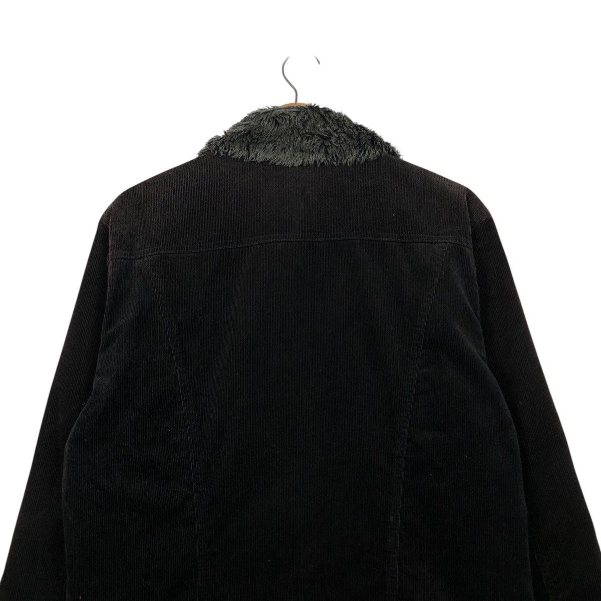 Levi's 📌Vintage Biker Chore Jacket Levi's Corduroy Mink Fur Collar Size US L / EU 52-54 / 3 - 10 Thumbnail
