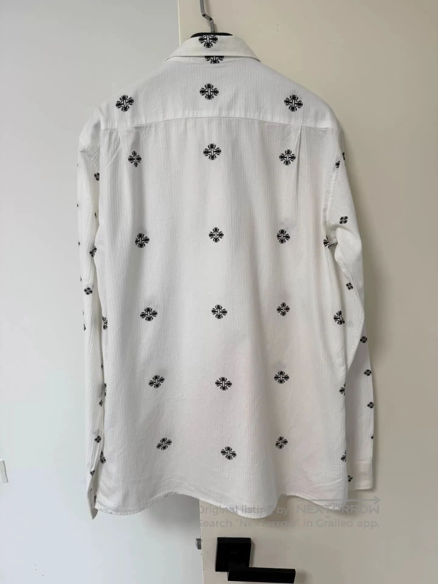 Ann Demeulemeester Ann Demeulemeester SS13 Zen Pattern Shirt. Size XXS / US 00 / IT 34 - 7 Thumbnail