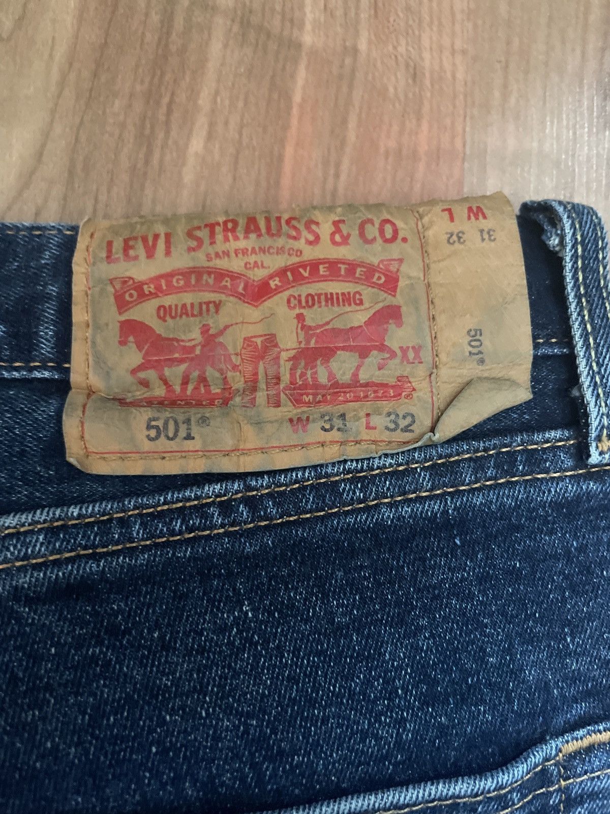 Levi's Jeans Levi’s 501 Size US 32 / EU 48 - 2 Thumbnail