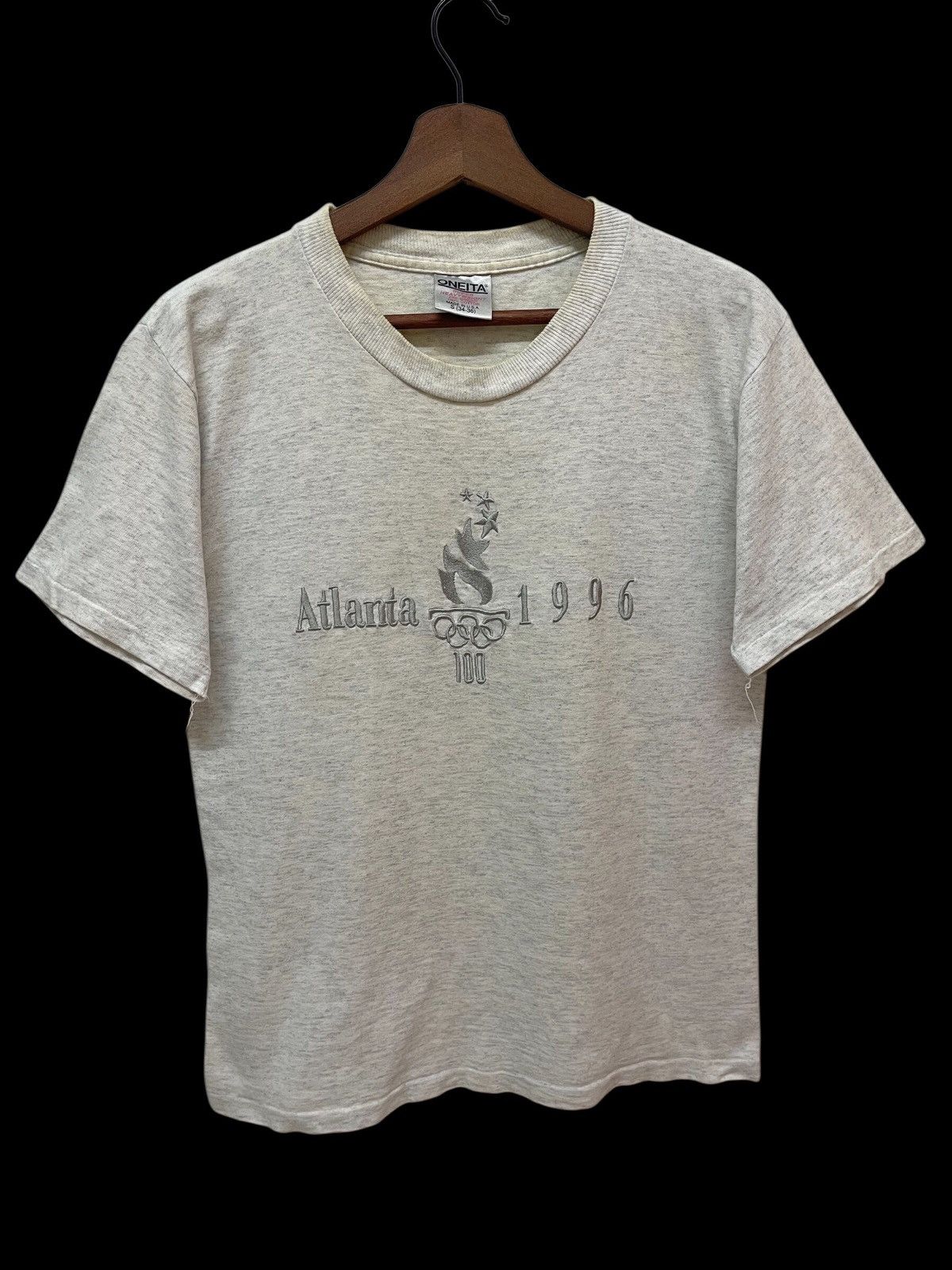 USA Olympics Vintage ATALANTA 1996 Olympic USA Size US S / EU 44-46 / 1 - 1 Thumbnail