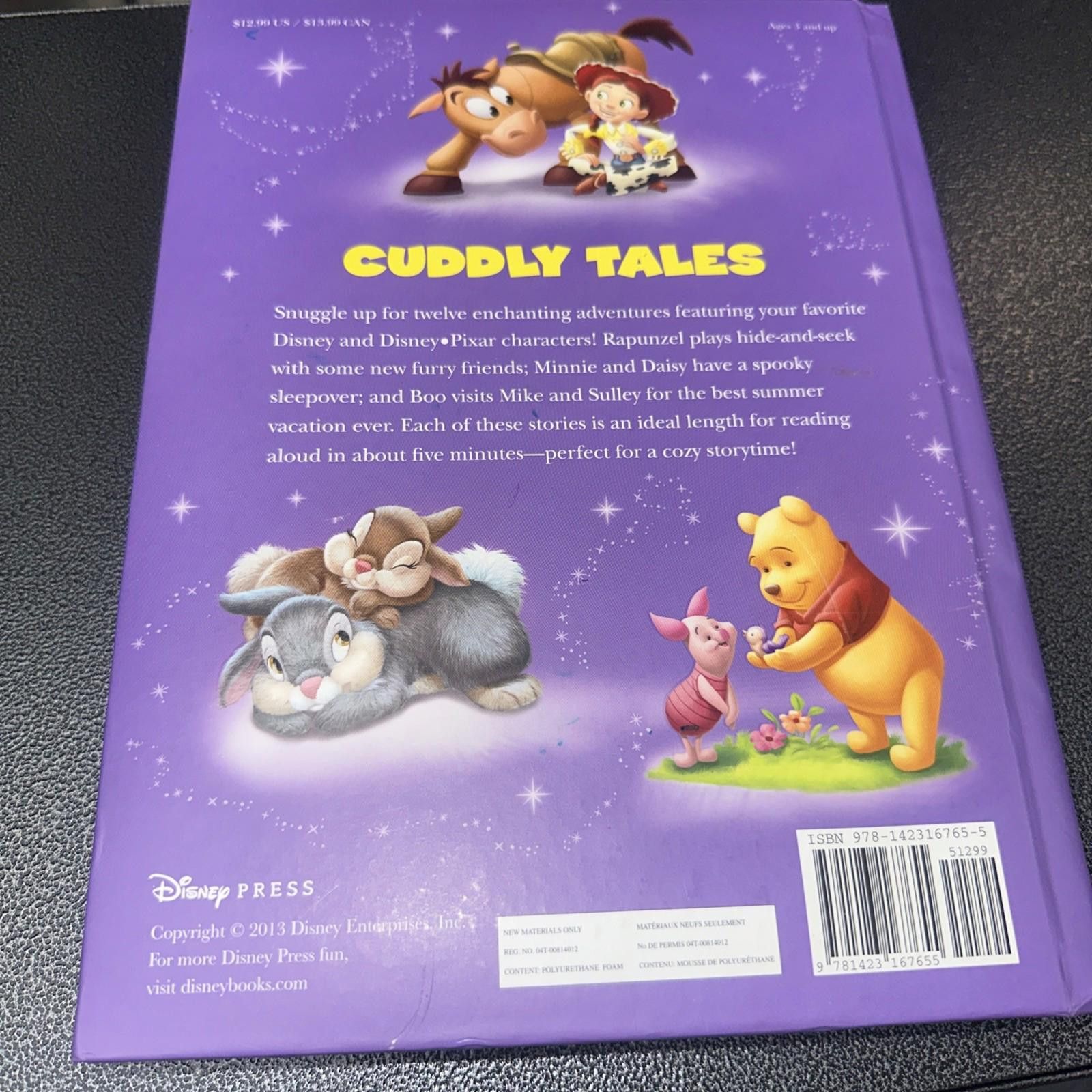 Other 5-Minute Snuggle Stories hardcover Disney Storybook Art Size ONE SIZE - 2 Thumbnail