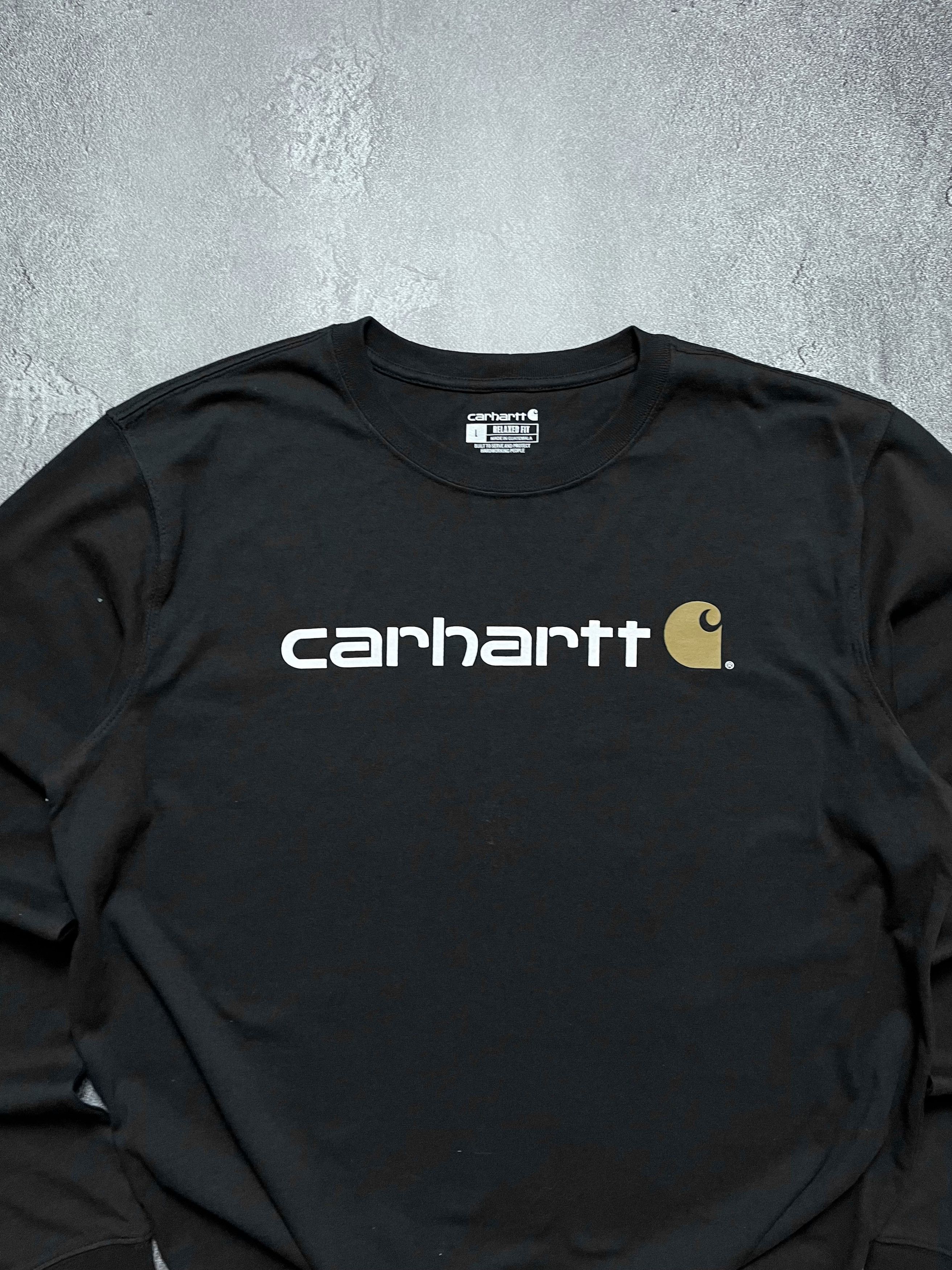 Carhartt Vintage Long Sleeve Carhartt Big Logo Mens L Size US L / EU 52-54 / 3 - 2 Thumbnail