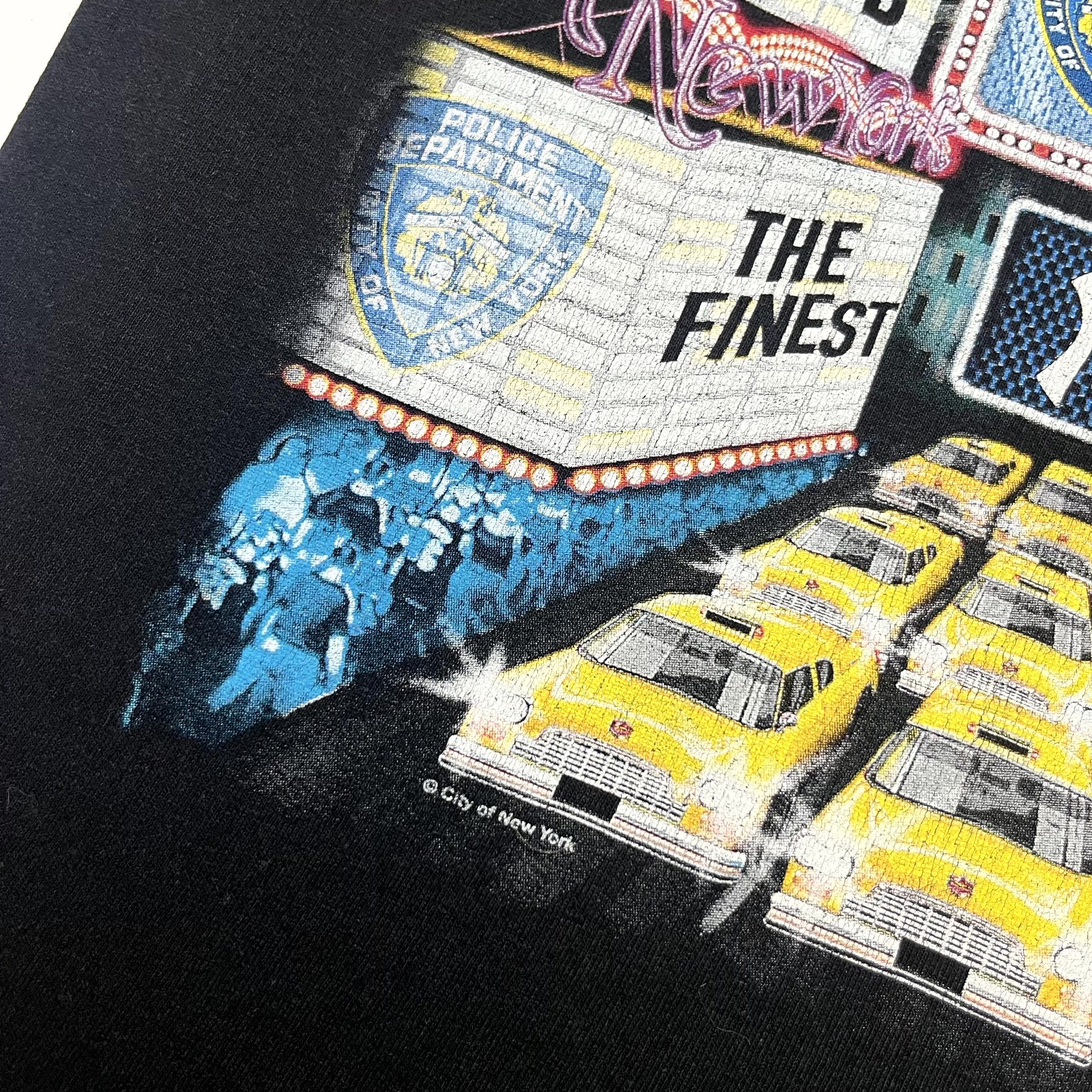 Majestic Vintage Majestic NY Printed Black T-Shirt Size M Size US M / EU 48-50 / 2 - 3 Thumbnail