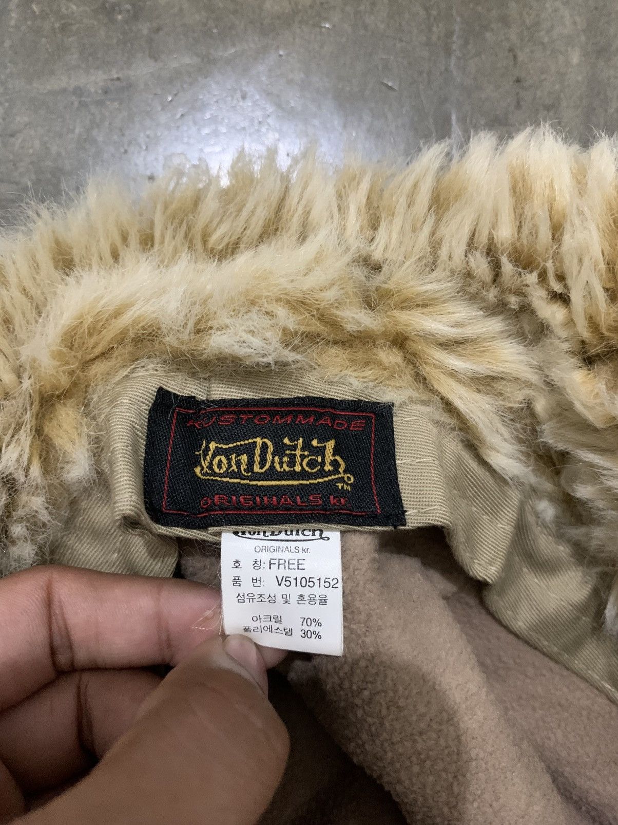 Von Dutch VINTAGE RARE VON DUTCH USHANKA/WINTER HAT Size ONE SIZE - 6 Thumbnail