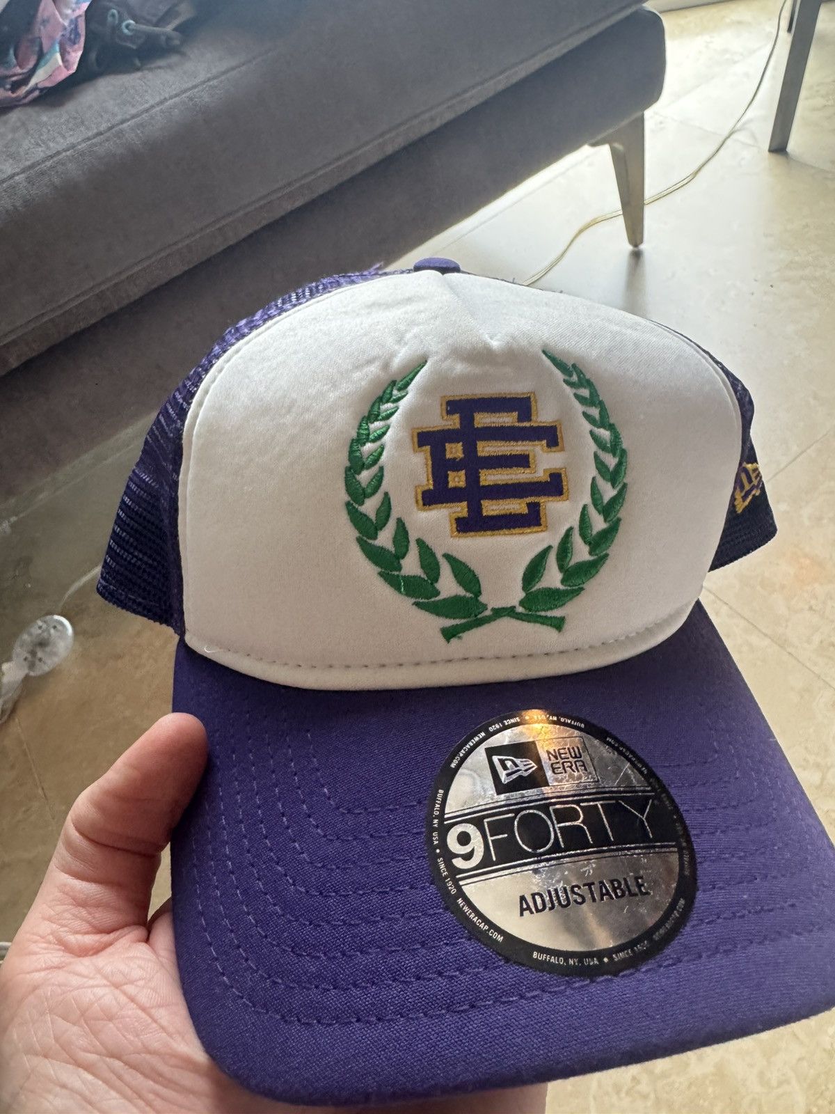 Eric Emanuel × New Era Eric Emanuel x New Era Embroidered EE Logo Hat Size ONE SIZE - 1 Thumbnail