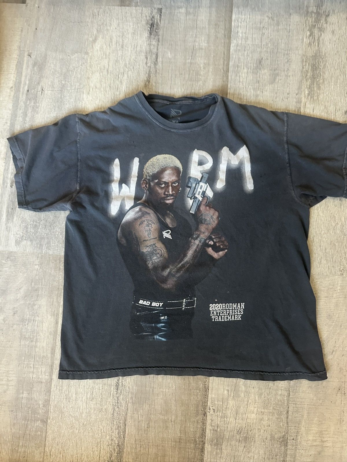 Vintage Dennis Rodman — THE WORM VINTAGE TEE Size US XL / EU 56 / 4 - 10 Thumbnail