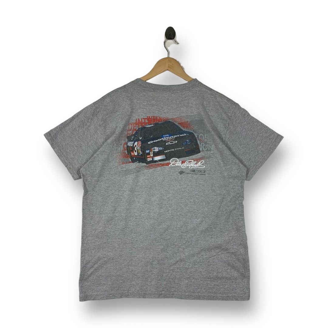 NASCAR Vintage DALE EARNHARDT 3 NASCARS big print tee Size US L / EU 52-54 / 3 - 4 Thumbnail