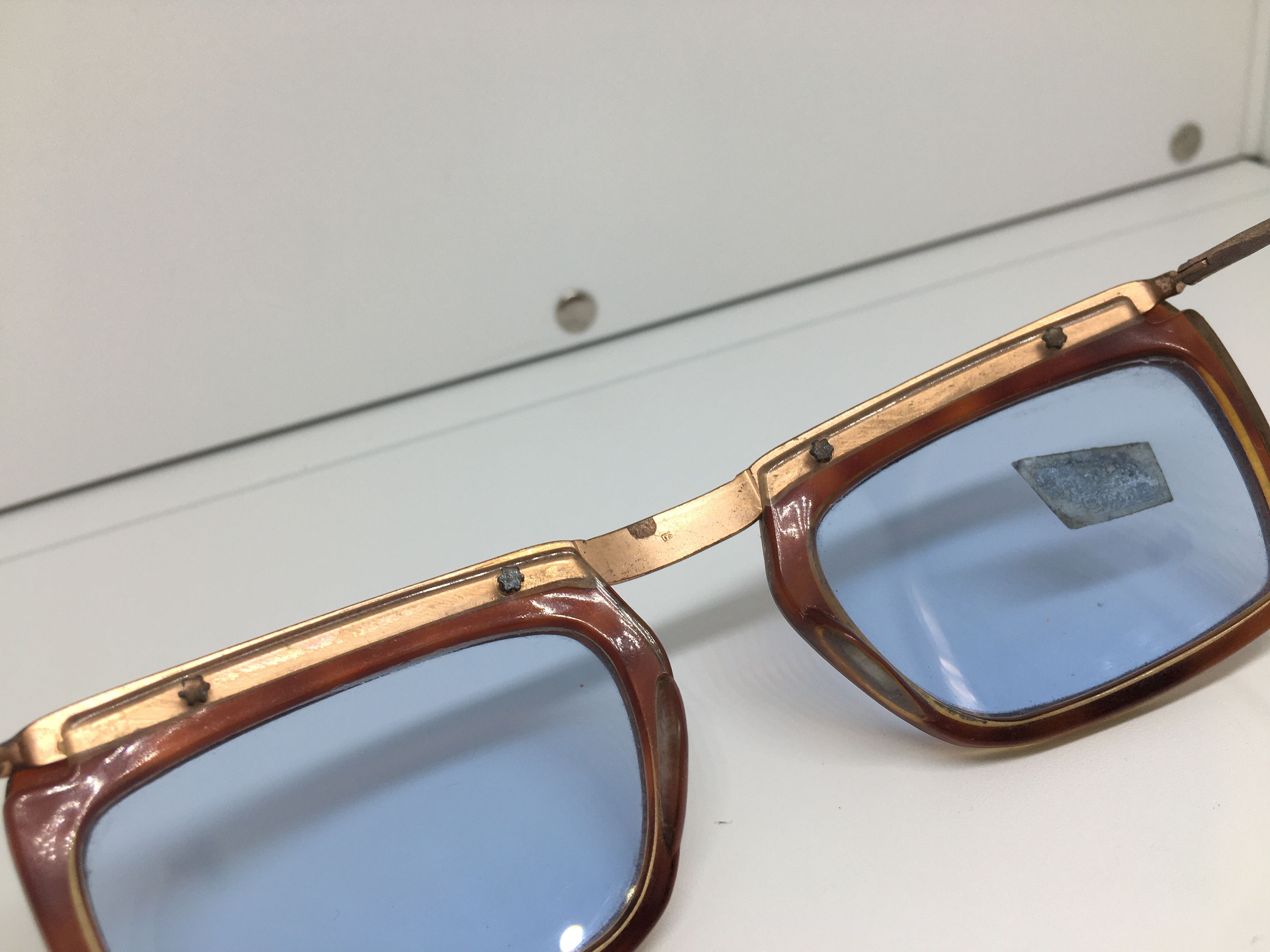 Vintage Vintage Gents Sunglasses Frame Made in France Size ONE SIZE - 5 Thumbnail