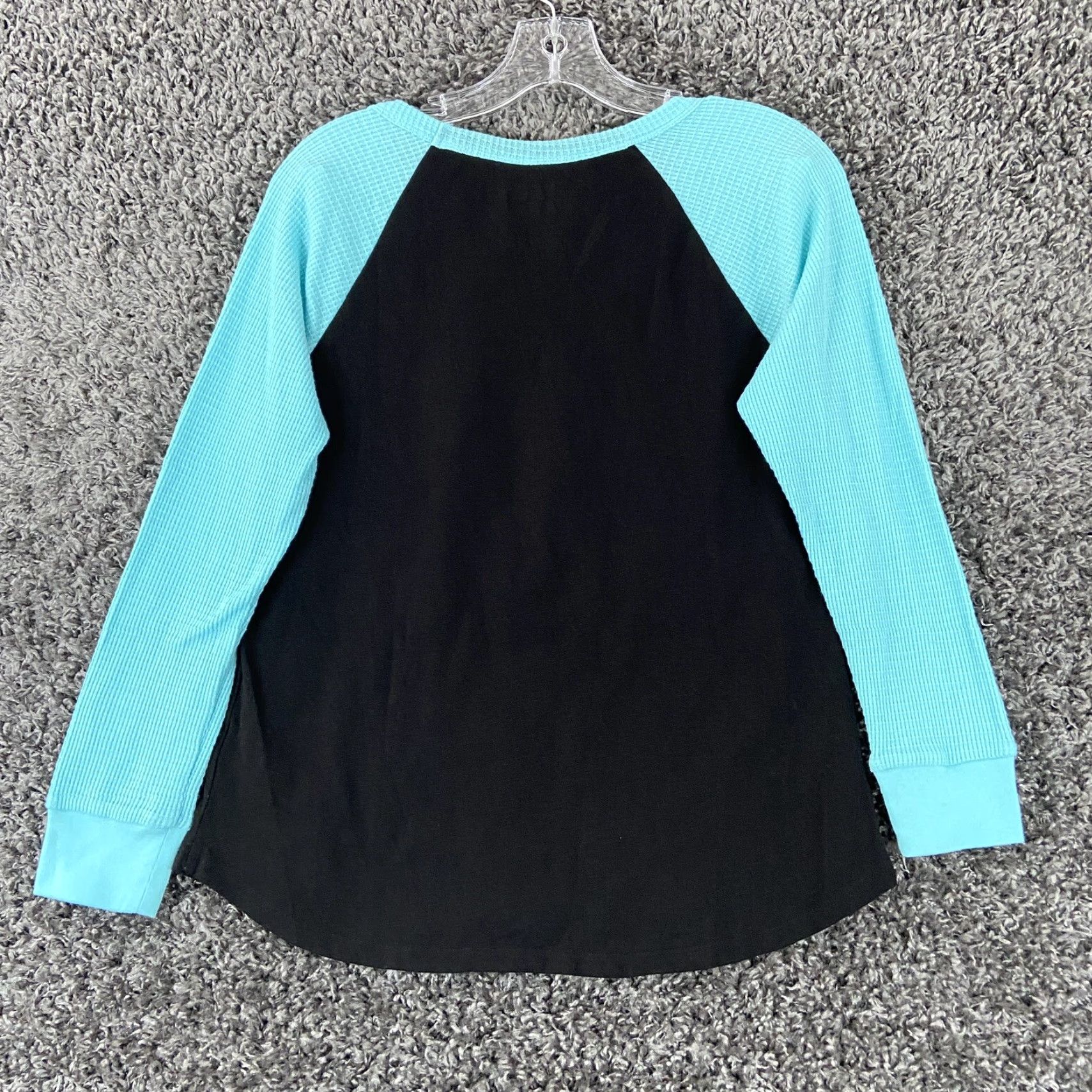 Star Wars STAR WARS Sleepwear Top Womens M Long Sleeve Blue Black Multicolor Star Wars Theme Womens M Long Sleeve Sleep Shirt Size M / US 6-8 / IT 42-44 - 8 Thumbnail