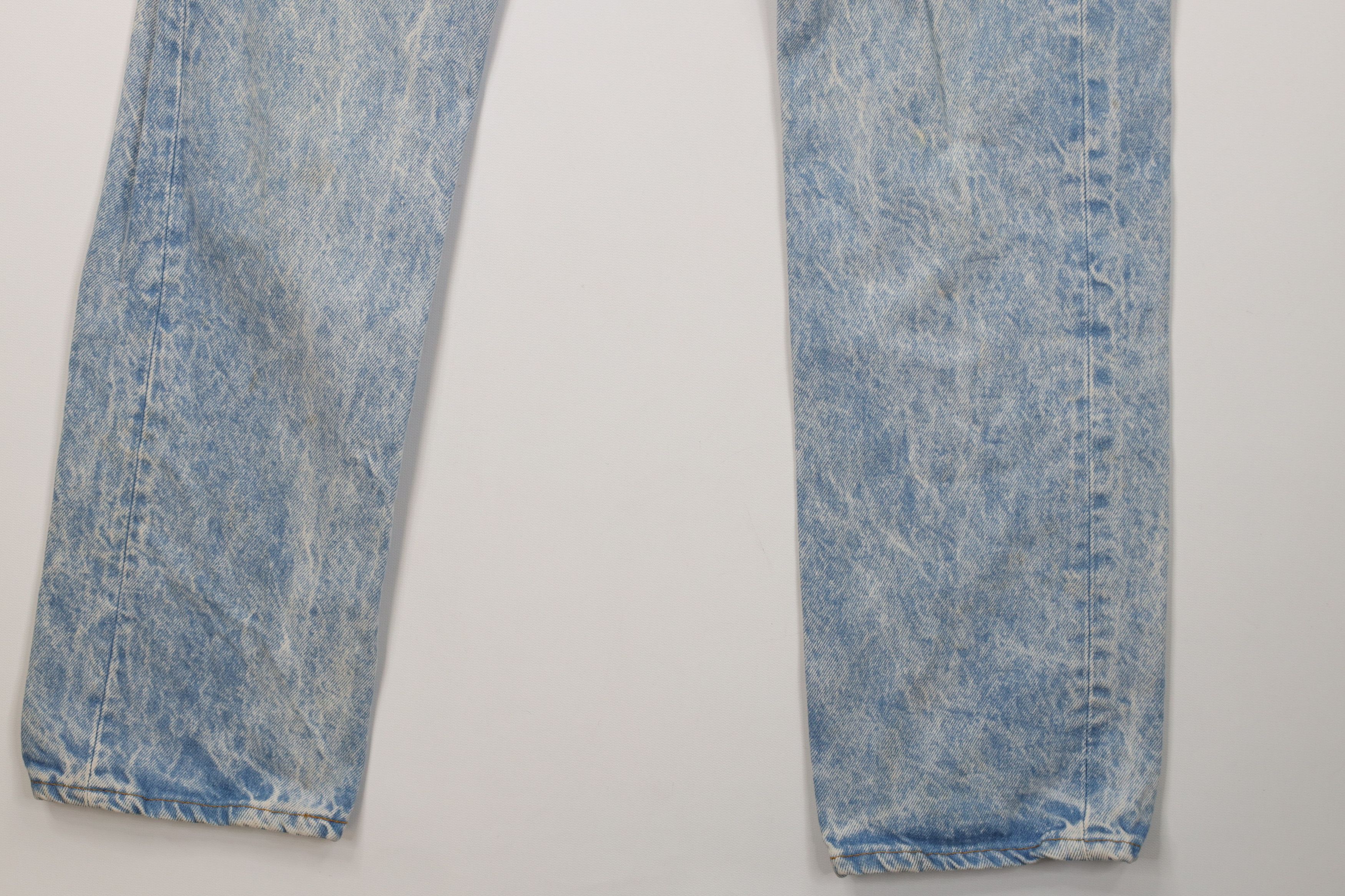 Levi's Vintage 80s Levis 501xx Button Fly Original Jeans Blue USA Size US 28 / EU 44 - 5 Thumbnail