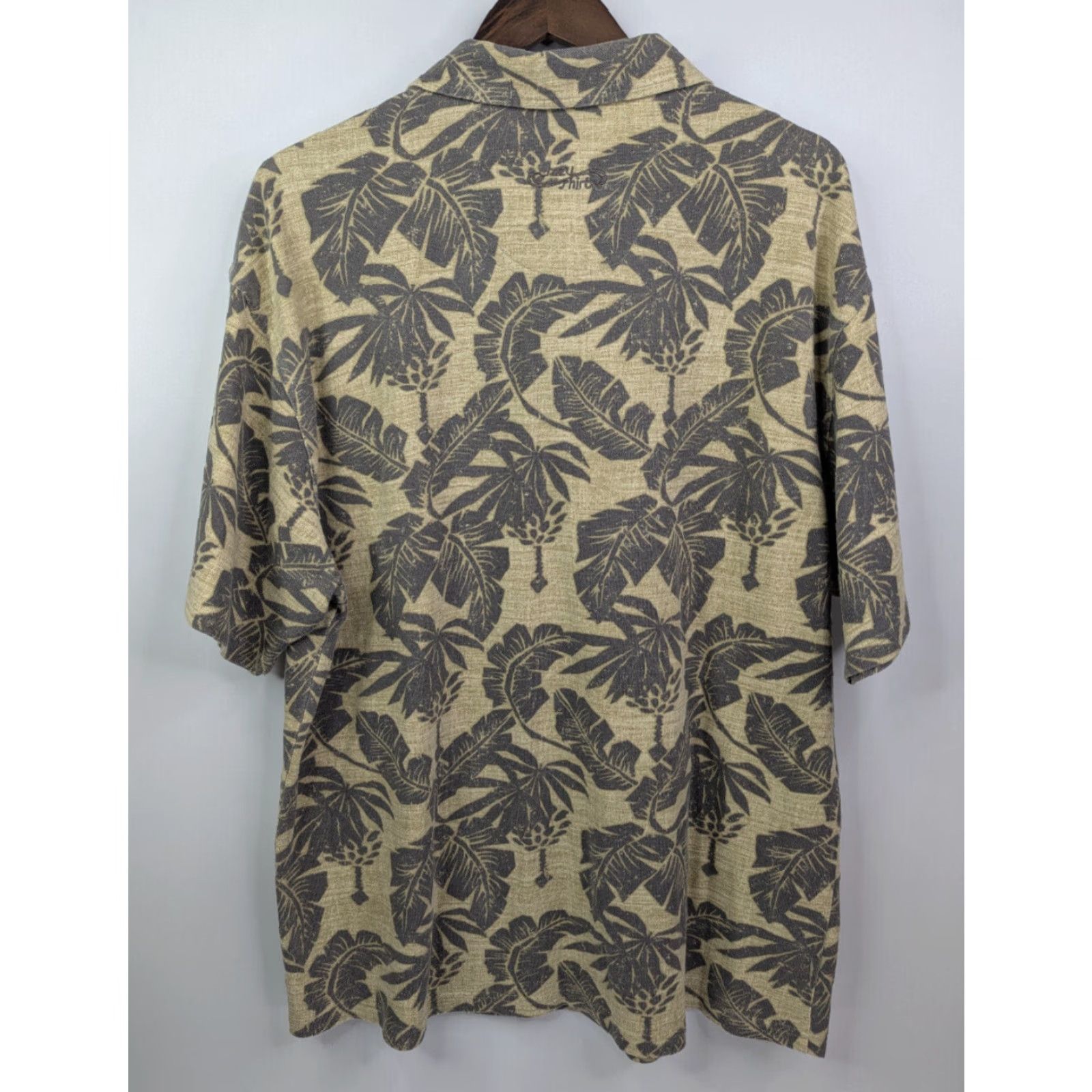 Vintage VINTAGE Crazy Shirts Polo Shirt Mens XL Beige Hawaiian Beach Resort Travel & Places Aloha 60s? Size US XL / EU 56 / 4 - 3 Thumbnail