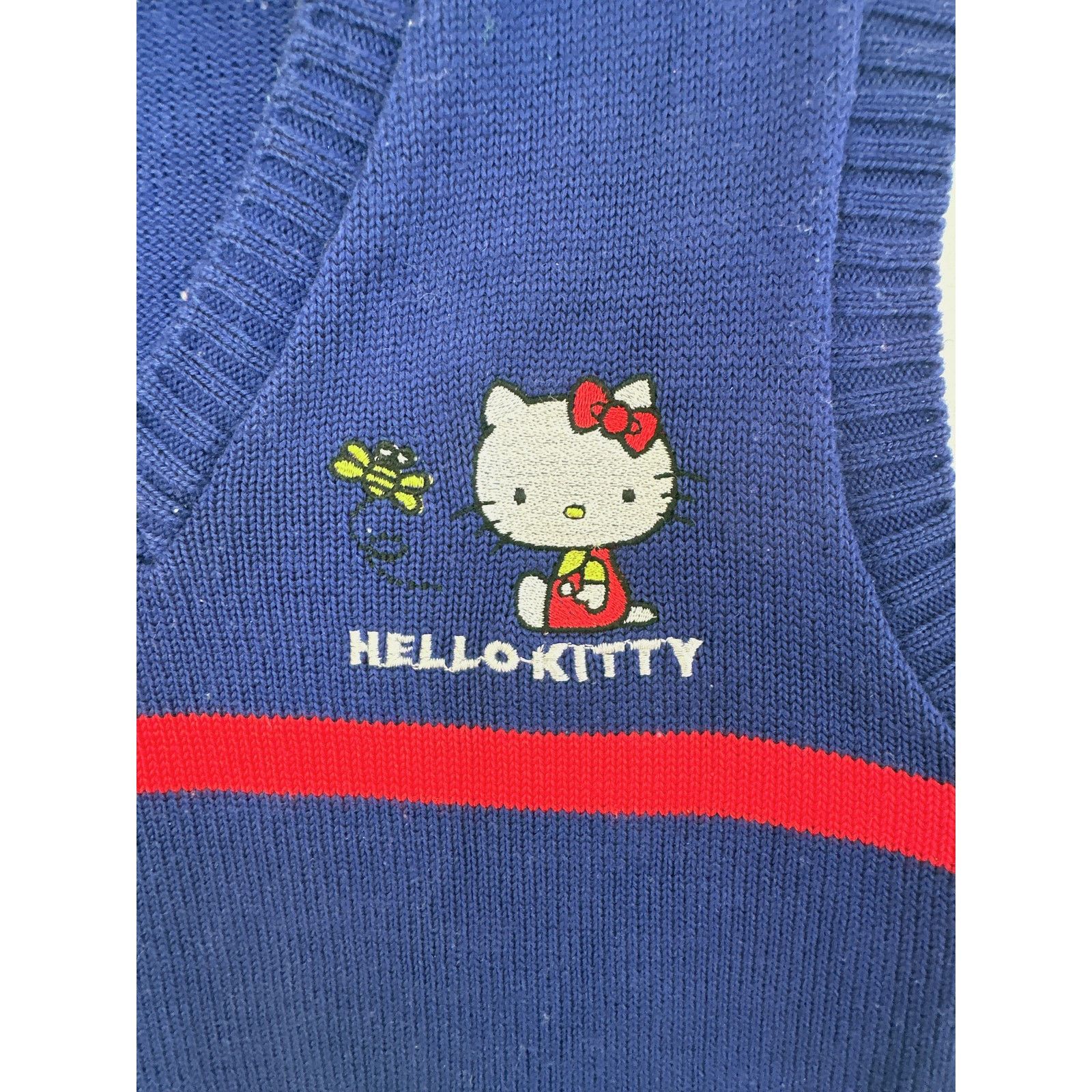 Other Archival 1976 Sanrio Original Wear Hello Kitty Wool Vest Size XS / US 0-2 / IT 36-38 - 3 Thumbnail