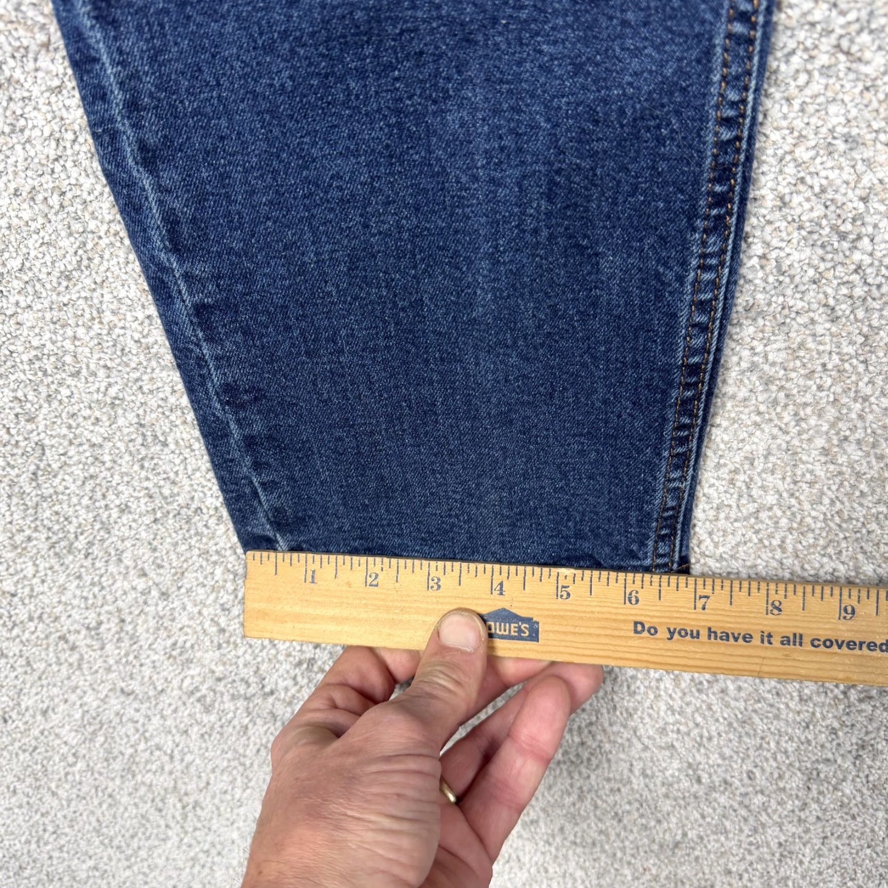 Denime Levis Denim Jeans Mens Size 32x32 Blue Athletic Fit Dark Wash Rugged Tapered Leg Size US 32 / EU 48 - 3 Thumbnail