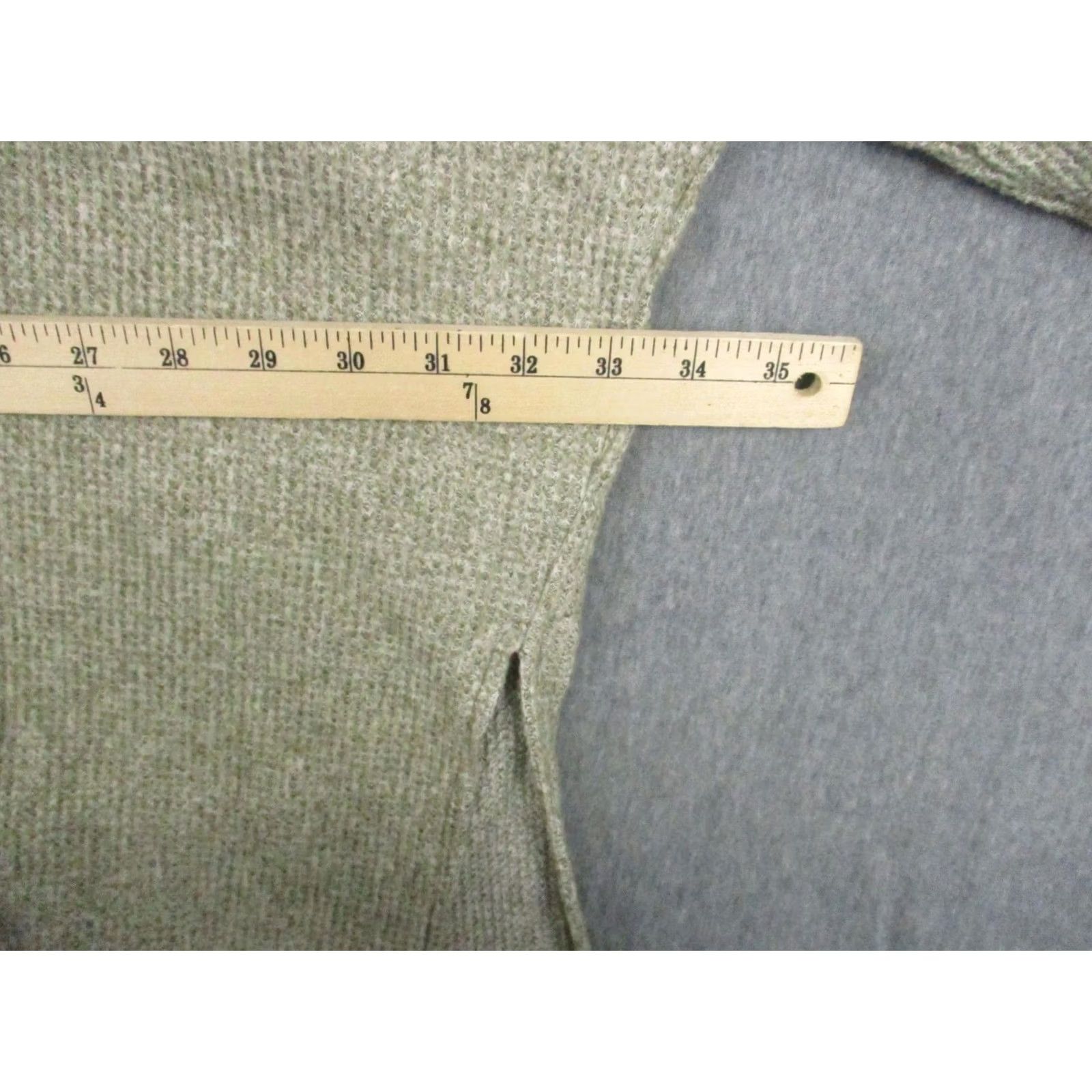 Vintage Cherish Sweater Womens One Size Green Oversized Cowl Neck Poncho Knit Dolman Size ONE SIZE - 7 Thumbnail