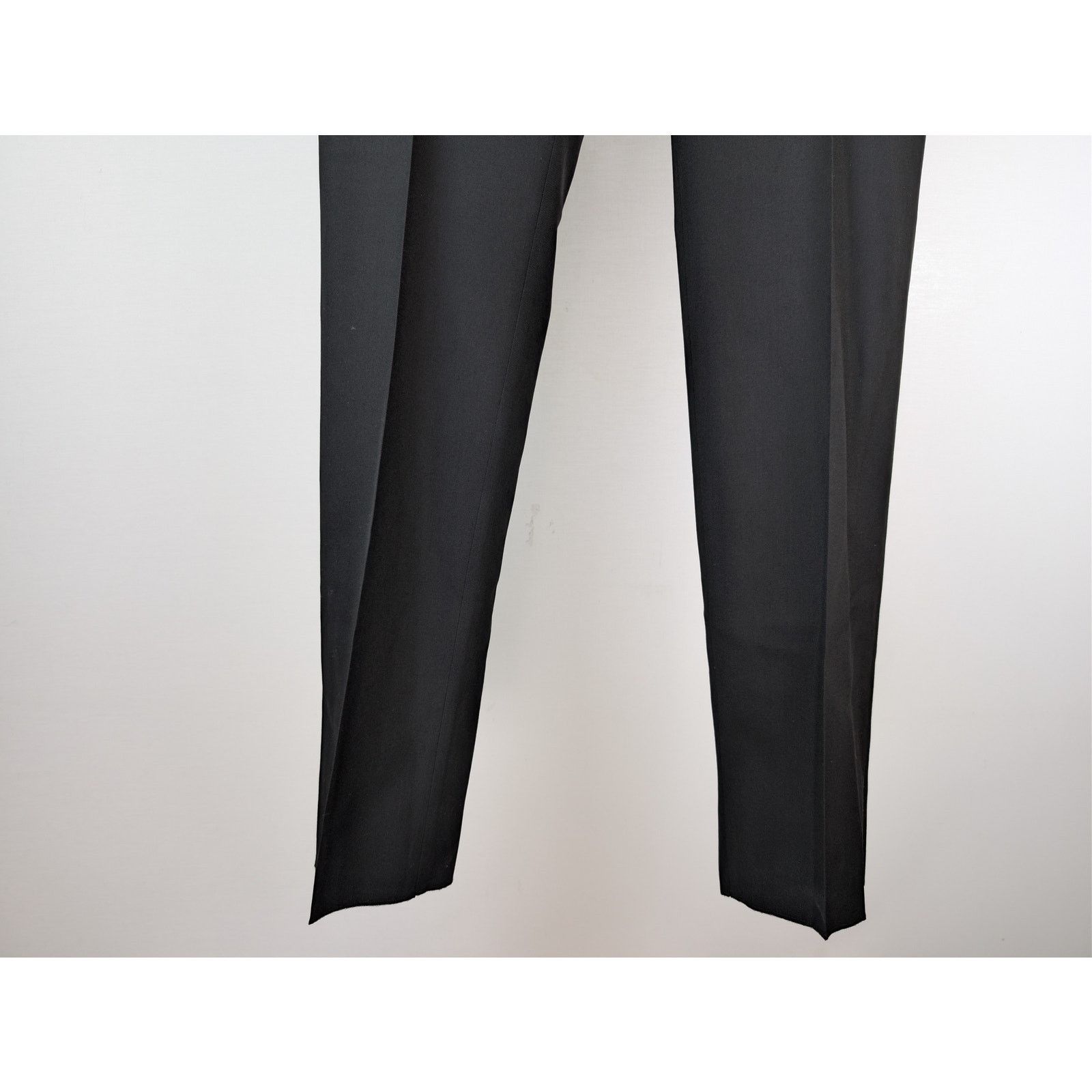 Saint Laurent Paris o1rshd1 Gabardine Fine De Laine Pantalon Casual Pants Noir Size US 38 / EU 54 - 3 Thumbnail