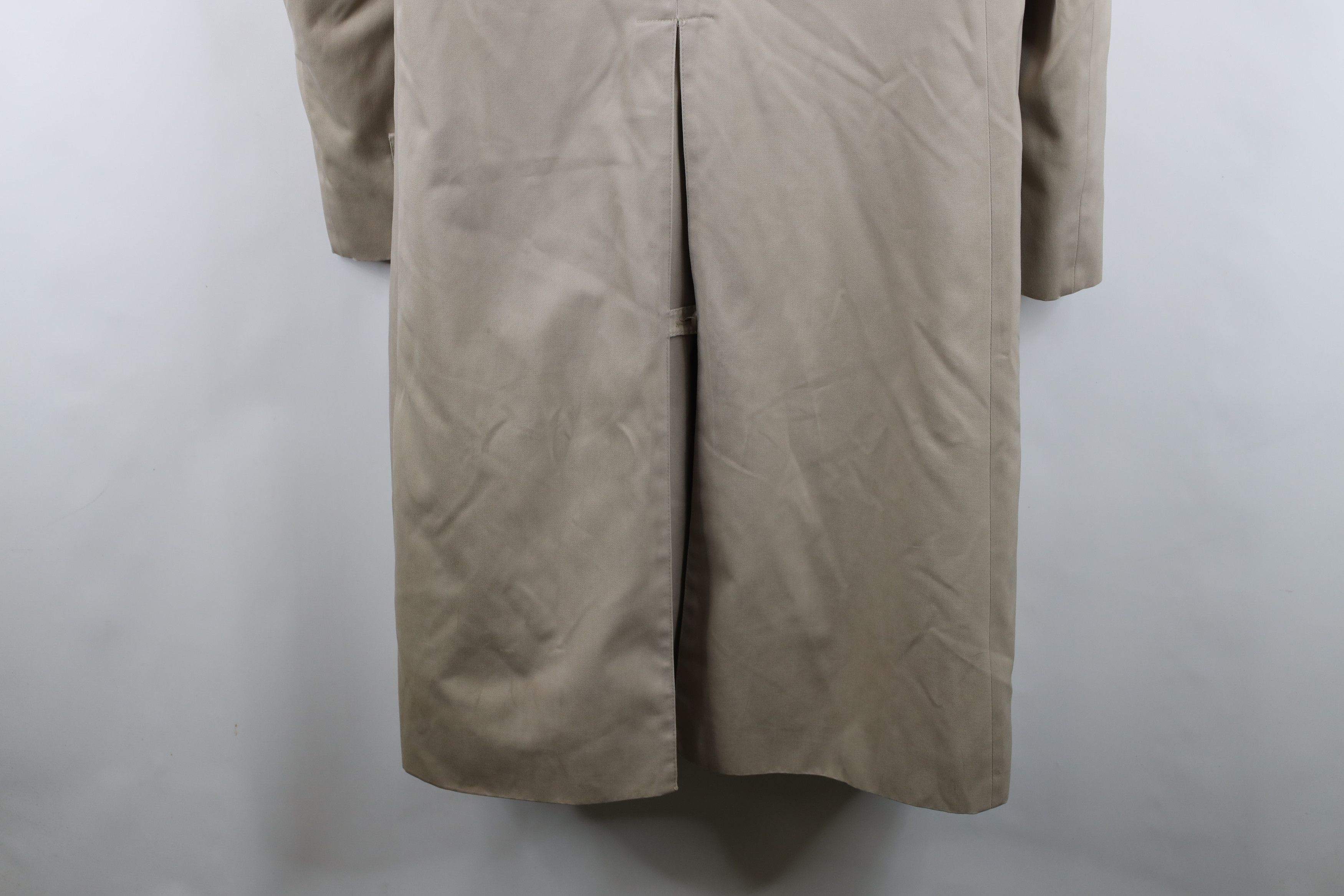 Vintage Vintage 80s 90s Streetwear Breasted Trench Coat Jacket Size US L / EU 52-54 / 3 - 17 Thumbnail