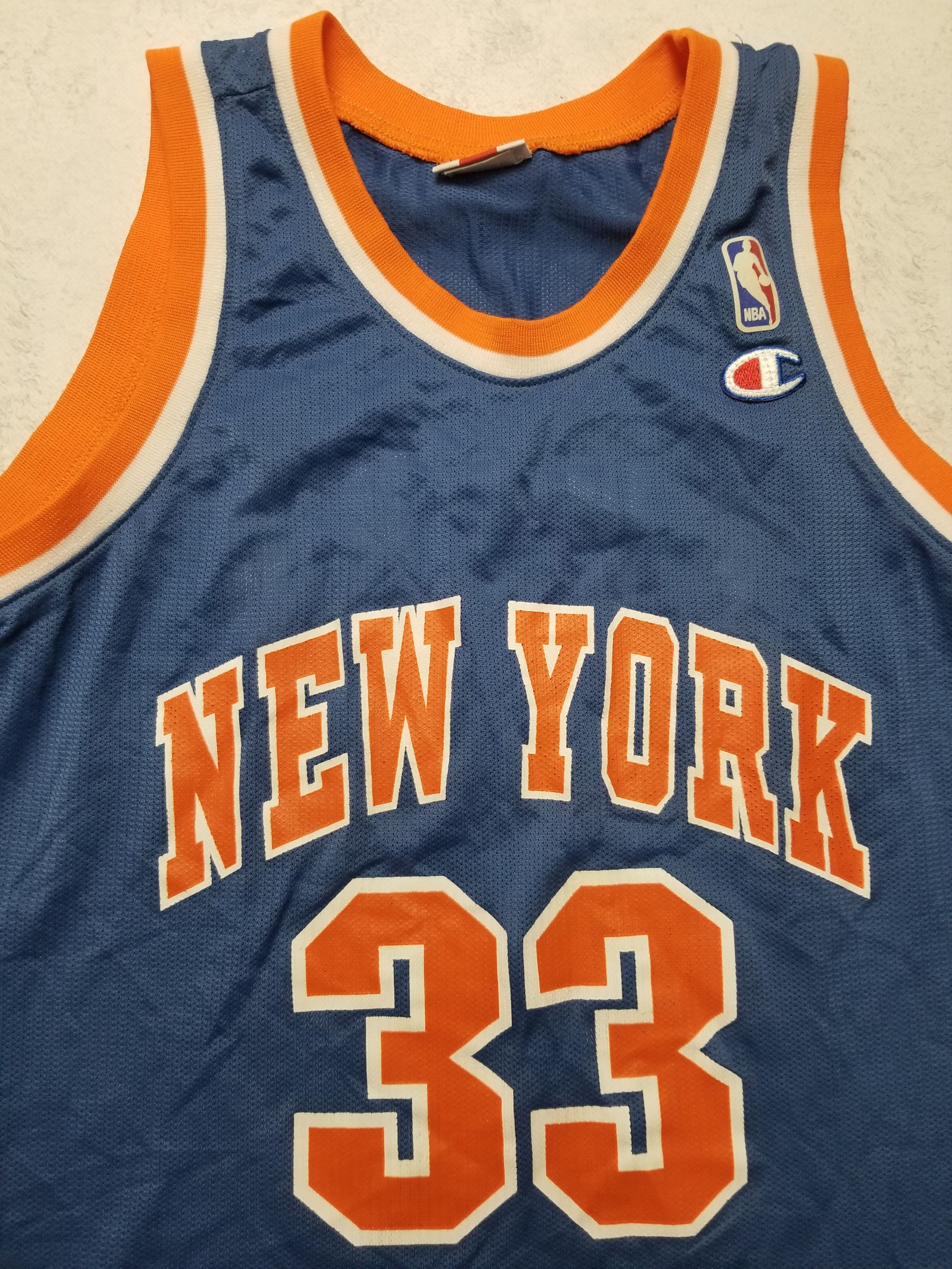 Champion NEW YORK KNICKS PATRICK EWING JERSEY CHAMPION NBA Euro Cut Size US S / EU 44-46 / 1 - 6 Thumbnail