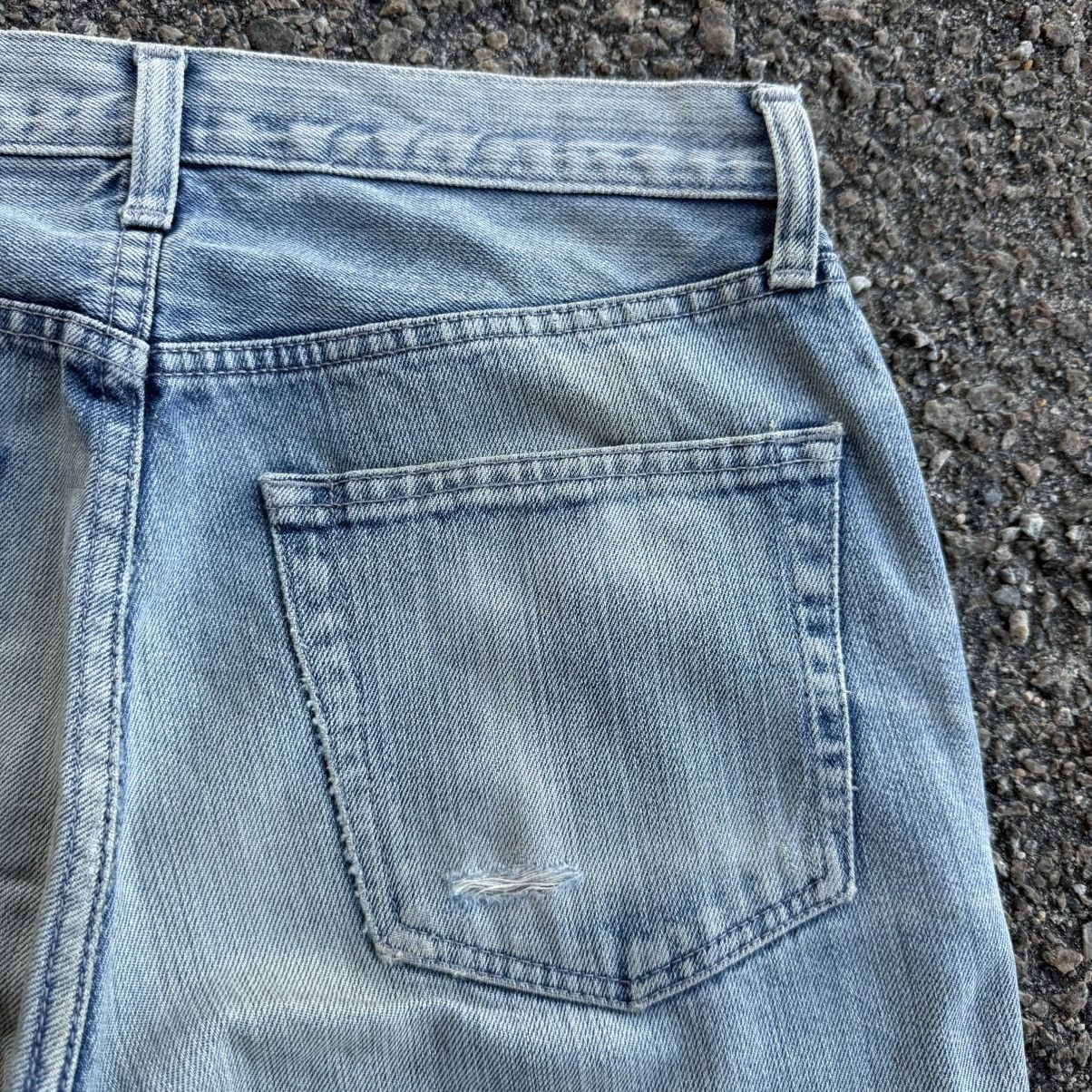 Japanese Brand VINTAGE JAPANASE STRAIGHT FADED JEAN DENIM PANTS Size US 31 - 13 Thumbnail