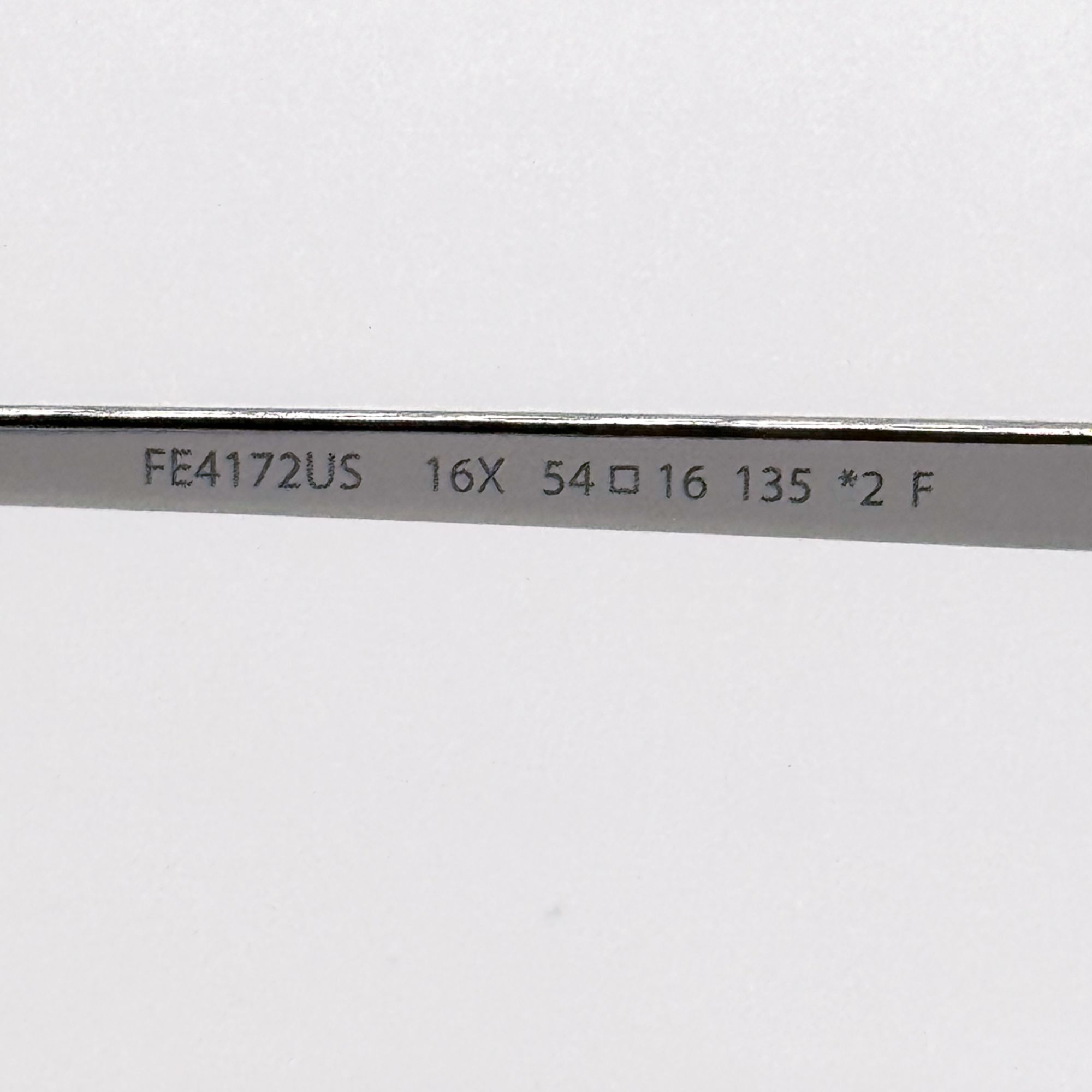 Fendi NEW FE4172US 16X BLUE SILVER UNISEX SUNGLASSES FENDI FE4172U Size ONE SIZE - 9 Thumbnail