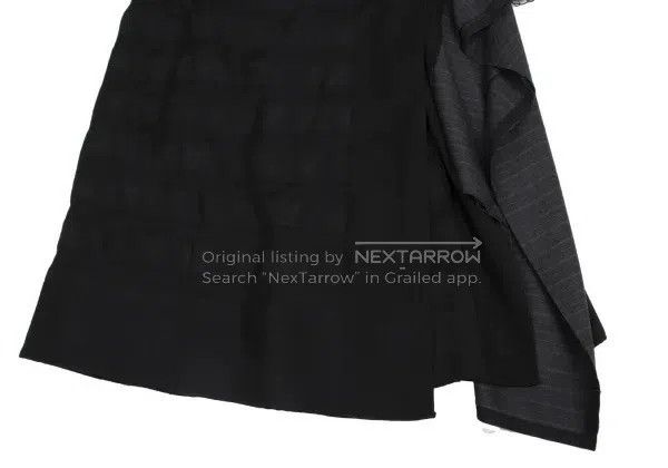 Comme des Garcons Comme Des Garcons size S Dark Retro Pleated Skirt Size 22" - 5 Thumbnail