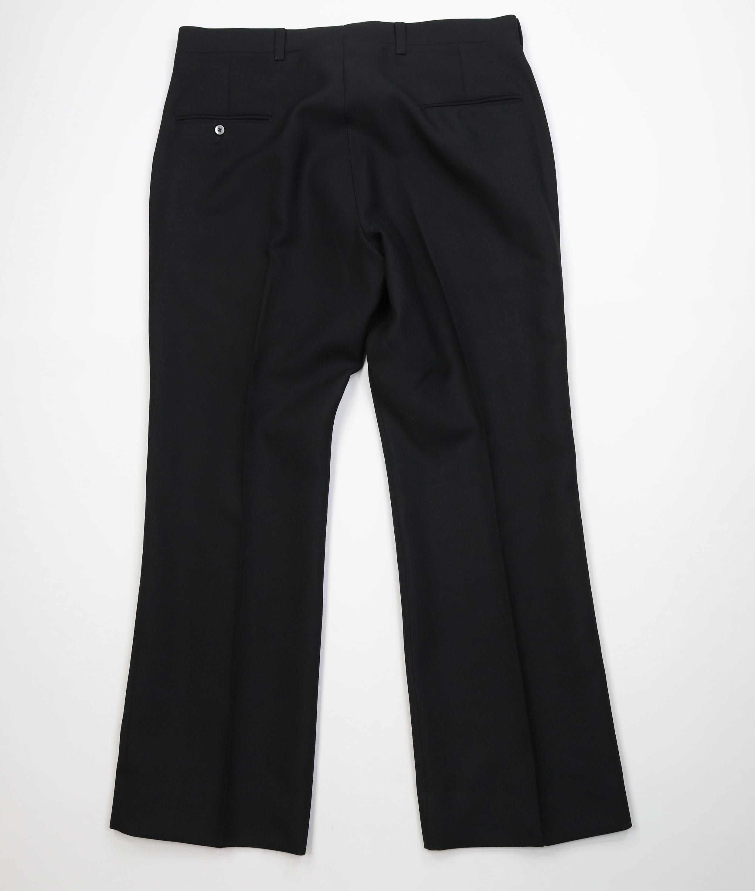 Vintage Vintage 70s Streetwear Flared Wide Leg Chino Pants Black USA Size US 38 / EU 54 - 10 Thumbnail