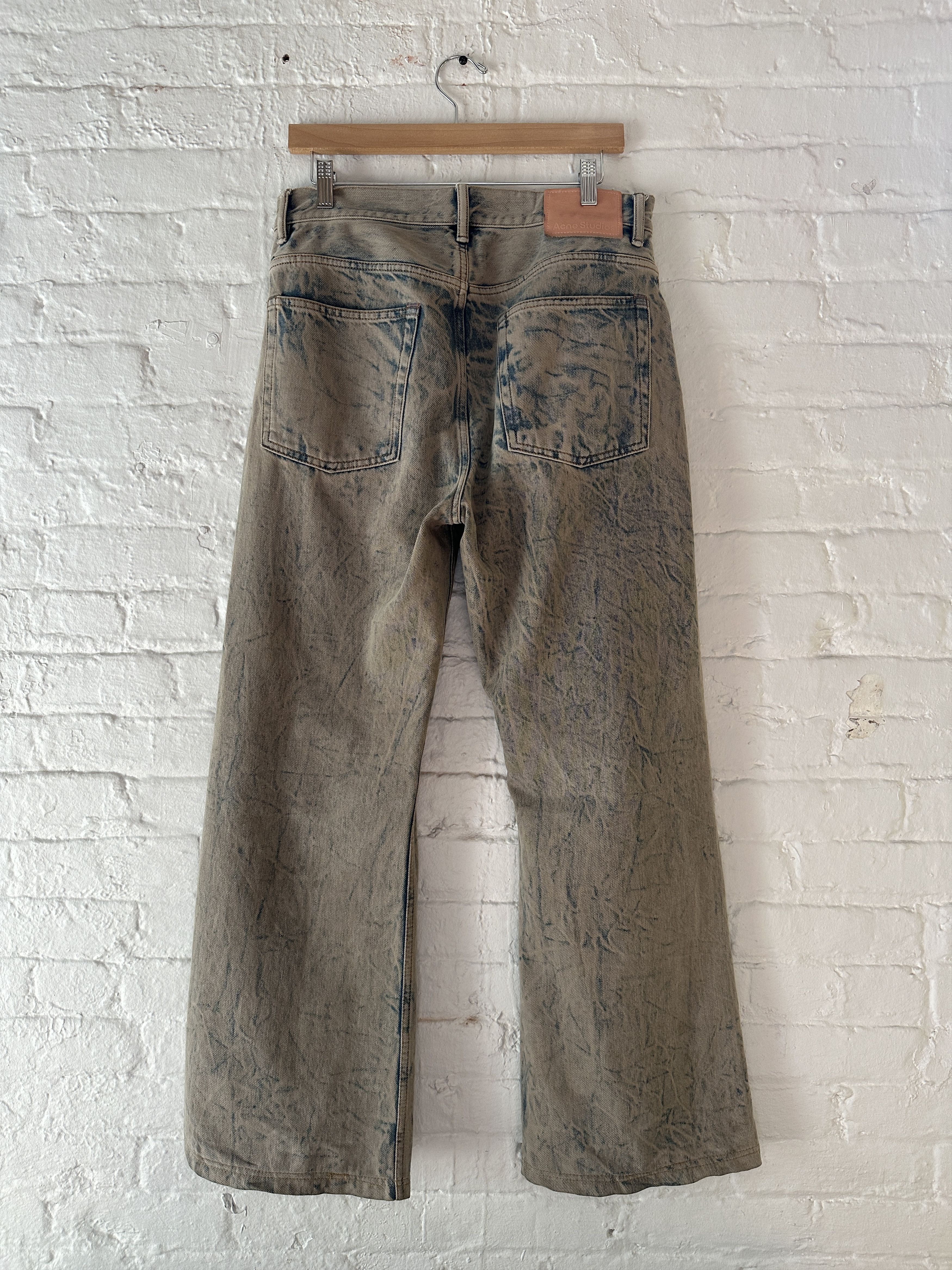 Acne Studios Acne Studios 2021M Rocky Road Wide Leg Jeans Size US 32 / EU 48 - 3 Thumbnail