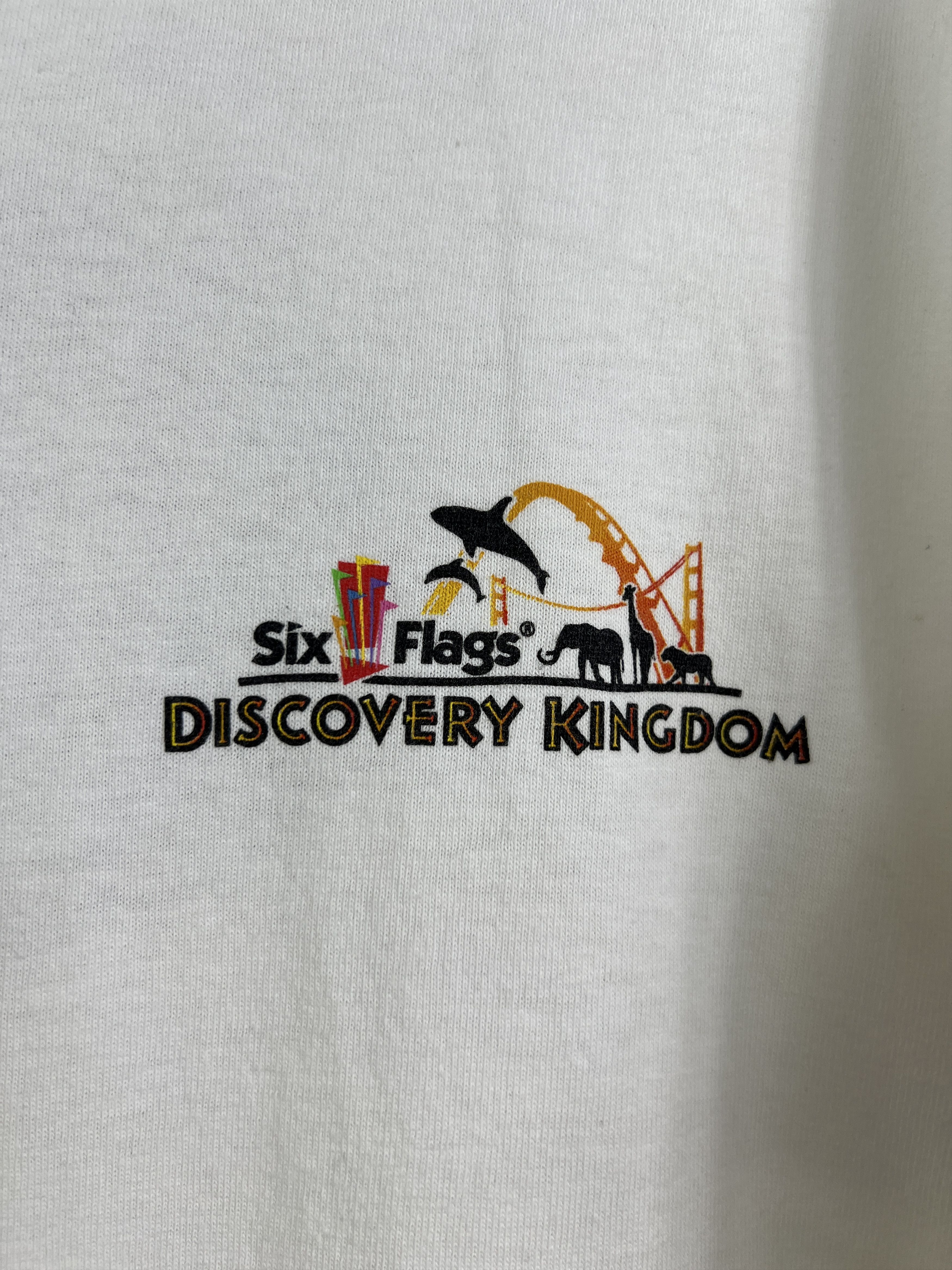 Other No.4755 Six Flags Shark in the Dark Graphic Tee (XXL) Size US XXL / EU 58 / 5 - 5 Thumbnail