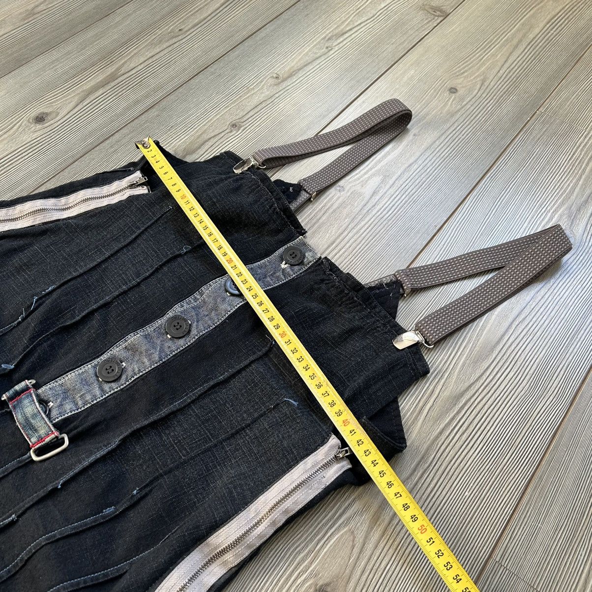 Marithe + Francois Girbaud Marithe Francois Girbaud Avabtgarde Denim Y2K Dress Size M / US 6-8 / IT 42-44 - 16 Thumbnail