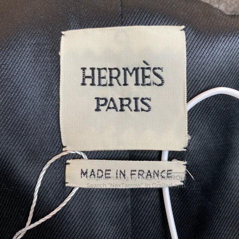 Hermes Hermes Wool and Leather Mixed Coat Size XS / US 0-2 / IT 36-38 - 4 Thumbnail