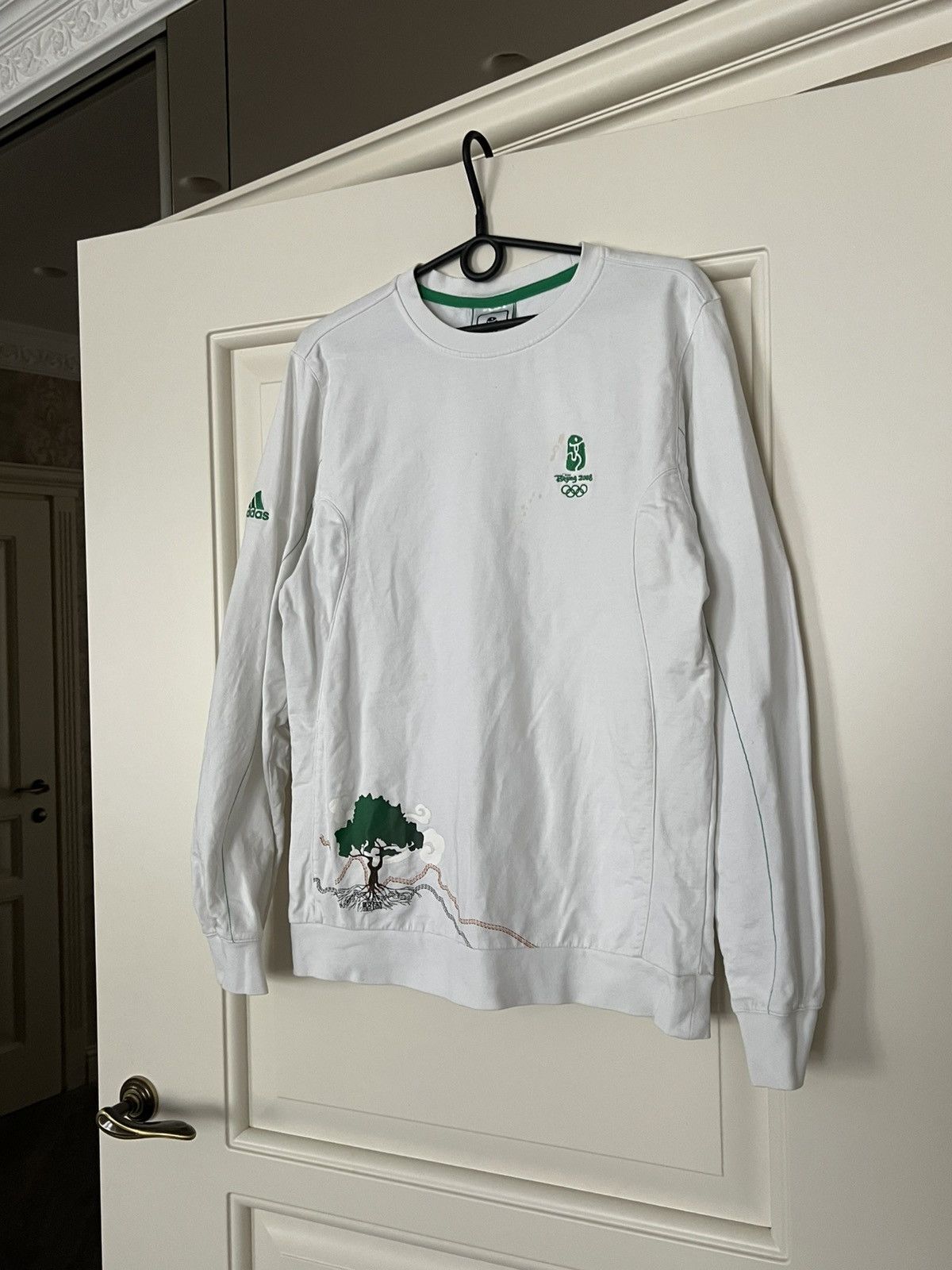 Adidas Adidas Beijing 2008 Olympic Games Sweatshirt Rare Vintage Size US L / EU 52-54 / 3 - 3 Thumbnail