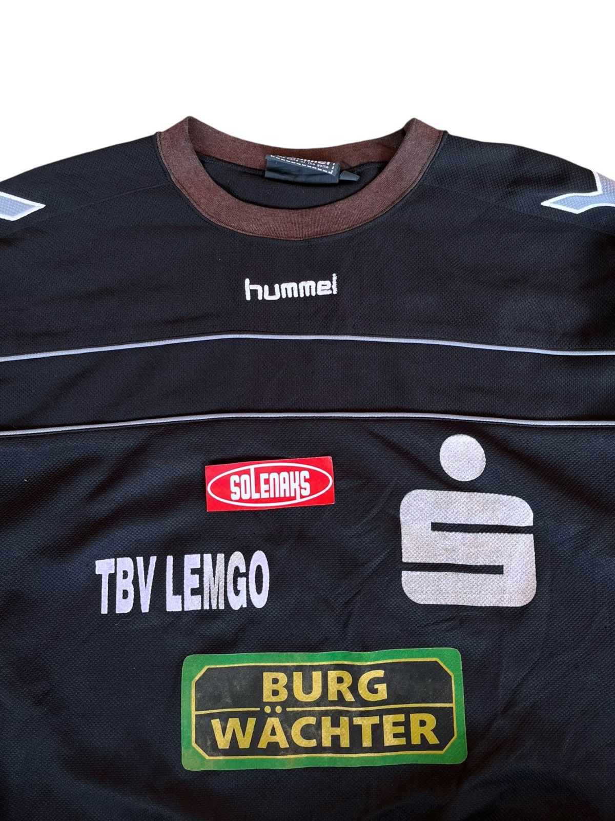 Hummel Vintage TBV LEMGO handball sweatshirt rare Size US XXL / EU 58 / 5 - 3 Thumbnail