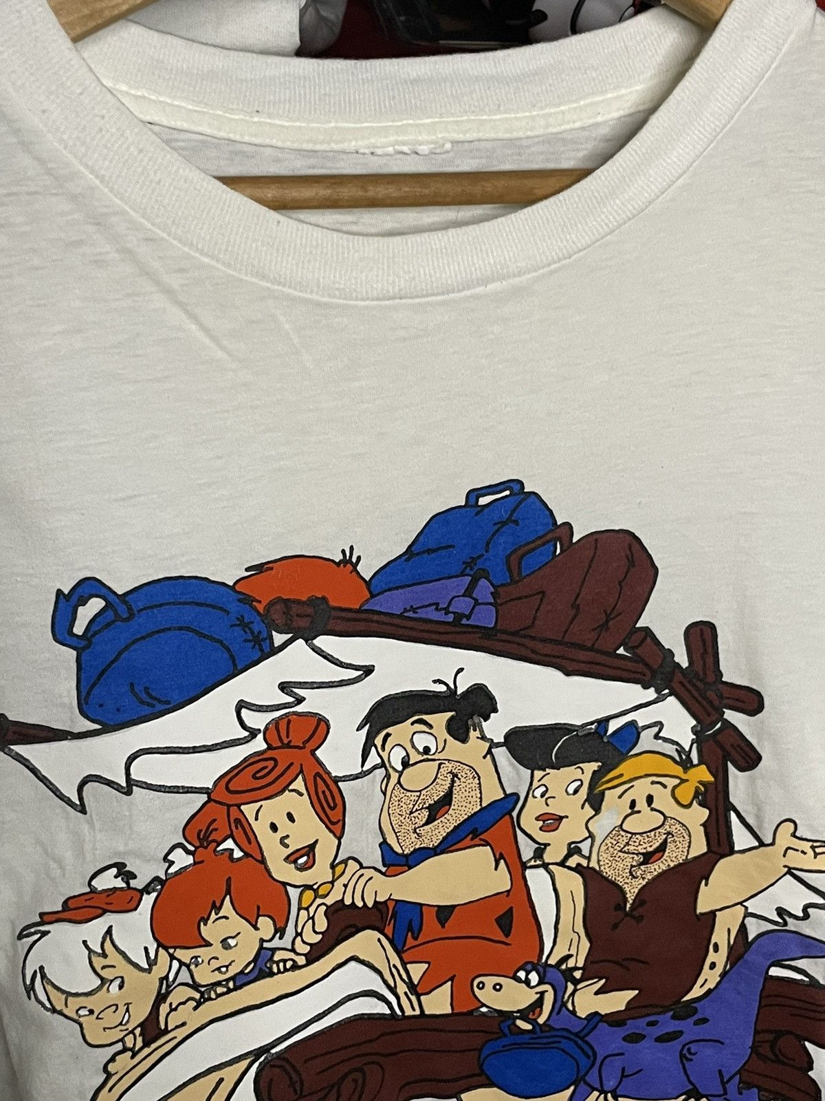 Cartoon Network × Vintage Vintage 90s The Flintstones Cartoon Graphic T-shirt Size US L / EU 52-54 / 3 - 5 Thumbnail