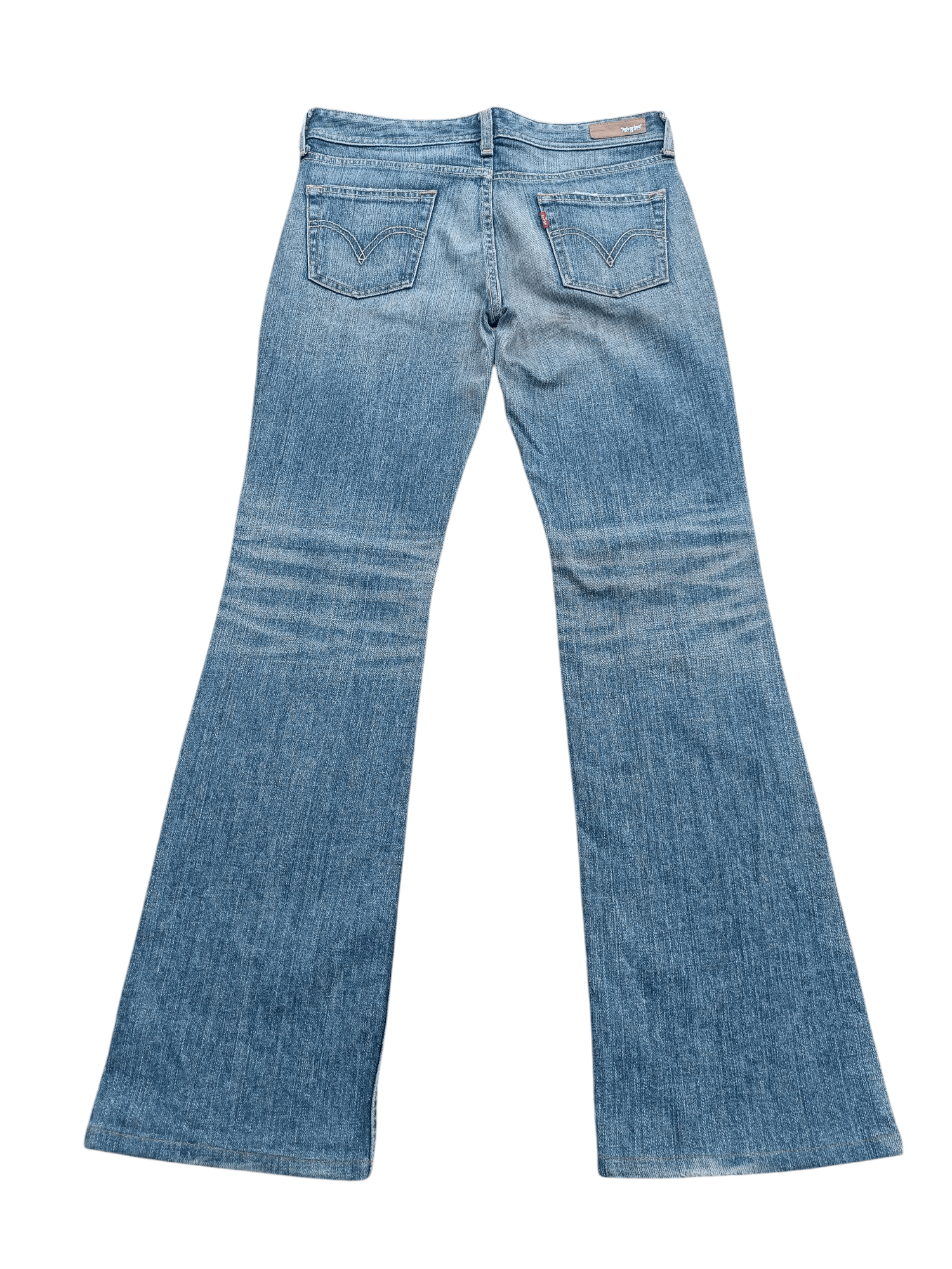 Levi's × Levi's Vintage Clothing VINTAGE 80s Levis Flare Jeans Boot Cut Faded Denim E215 Size US 30 / EU 46 - 7 Thumbnail